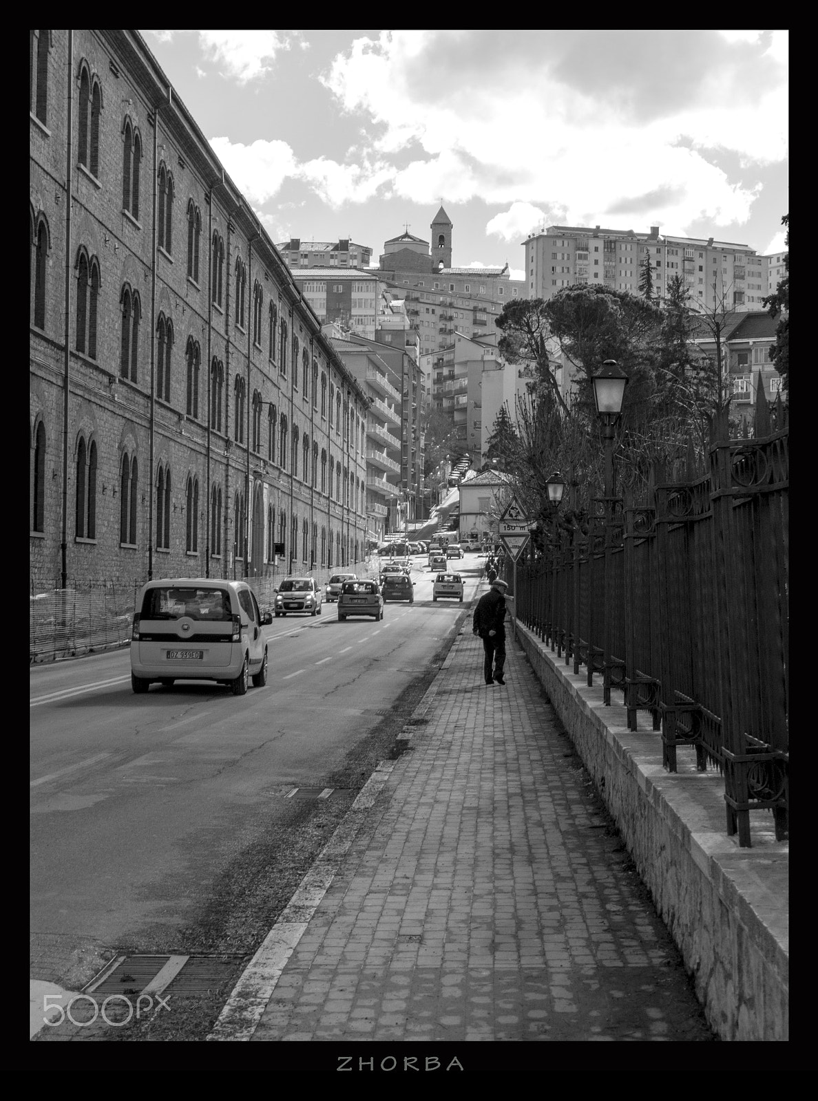Pentax 02 Standard Zoom sample photo. Town photography