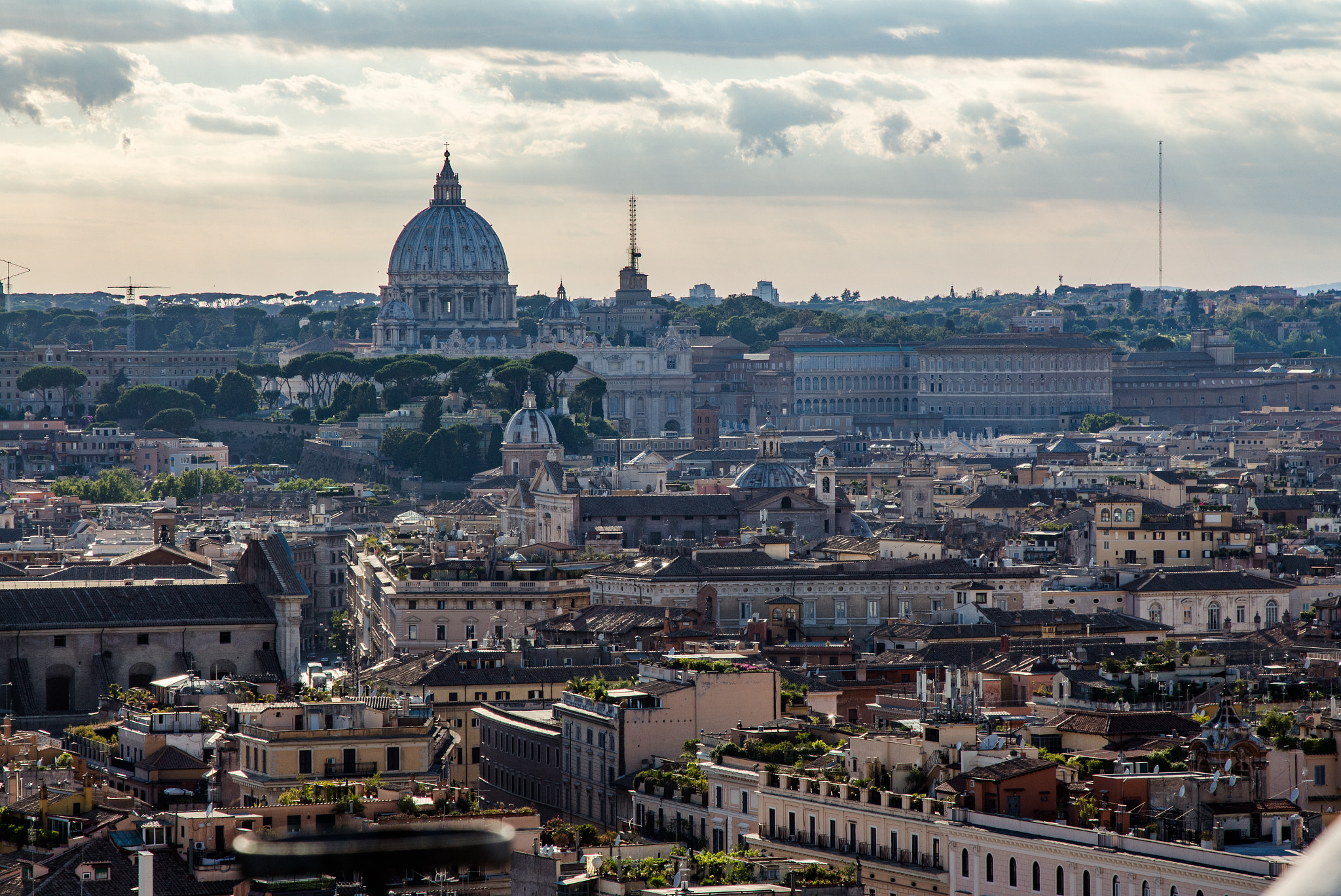 Canon EOS 700D (EOS Rebel T5i / EOS Kiss X7i) + Canon EF 24-105mm F4L IS USM sample photo. Rome panorama photography