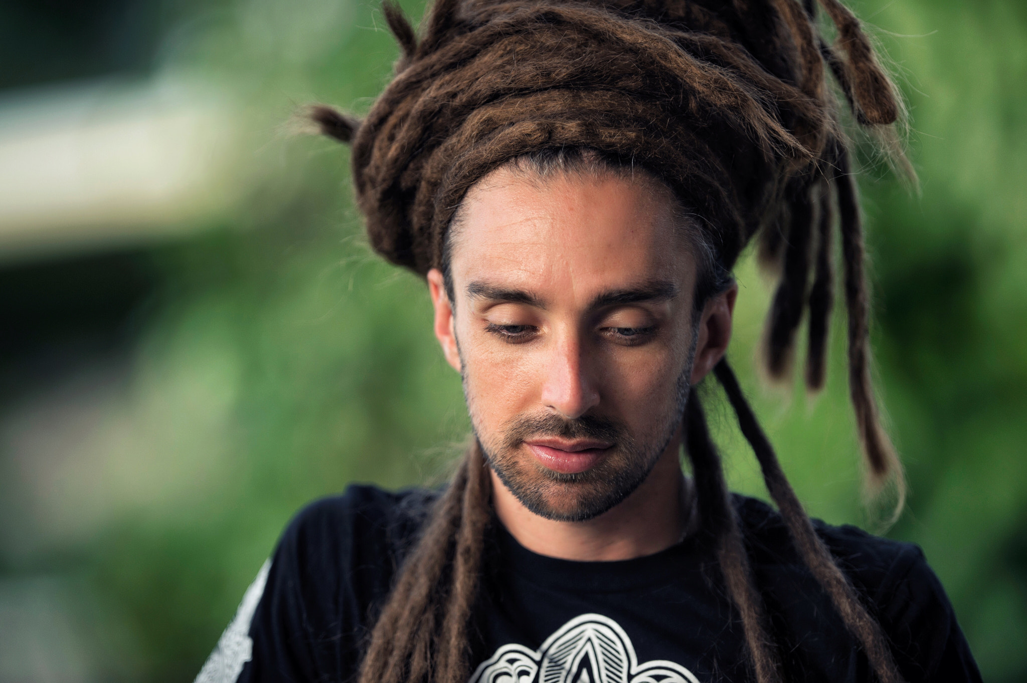 Nikon D4 sample photo. Portrait of a reggae artist photography