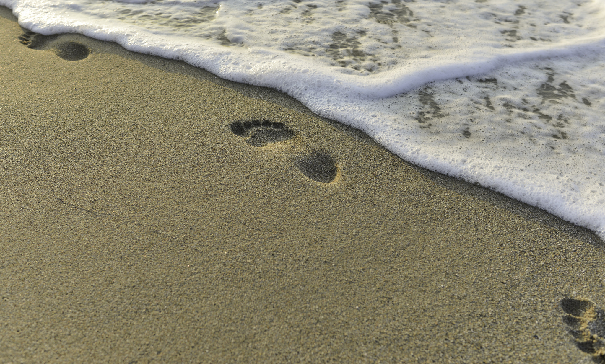 Nikon D800 sample photo. Footprints photography