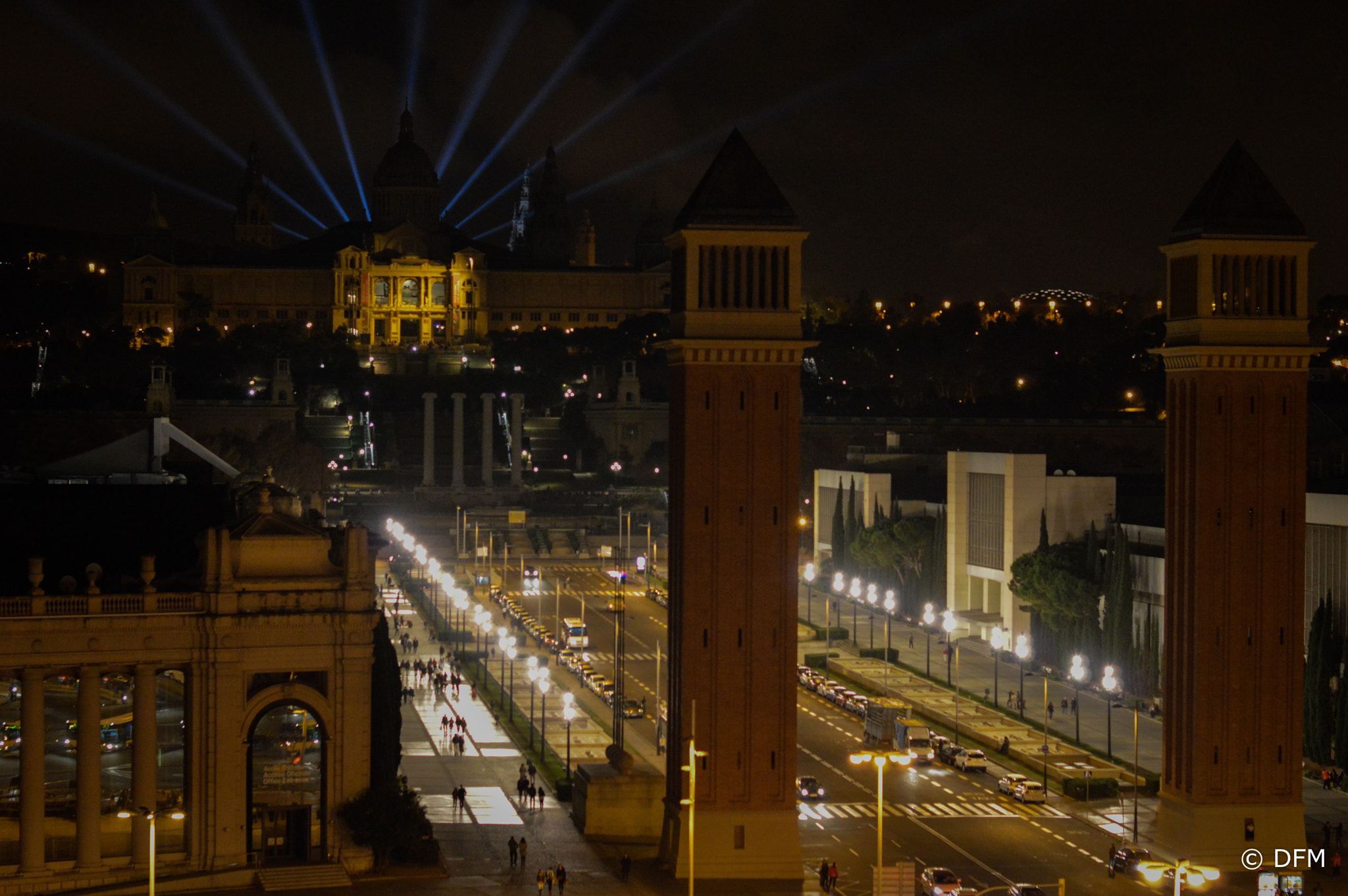Nikon D3200 + Nikon AF-S Nikkor 50mm F1.4G sample photo. Monjuïc photography