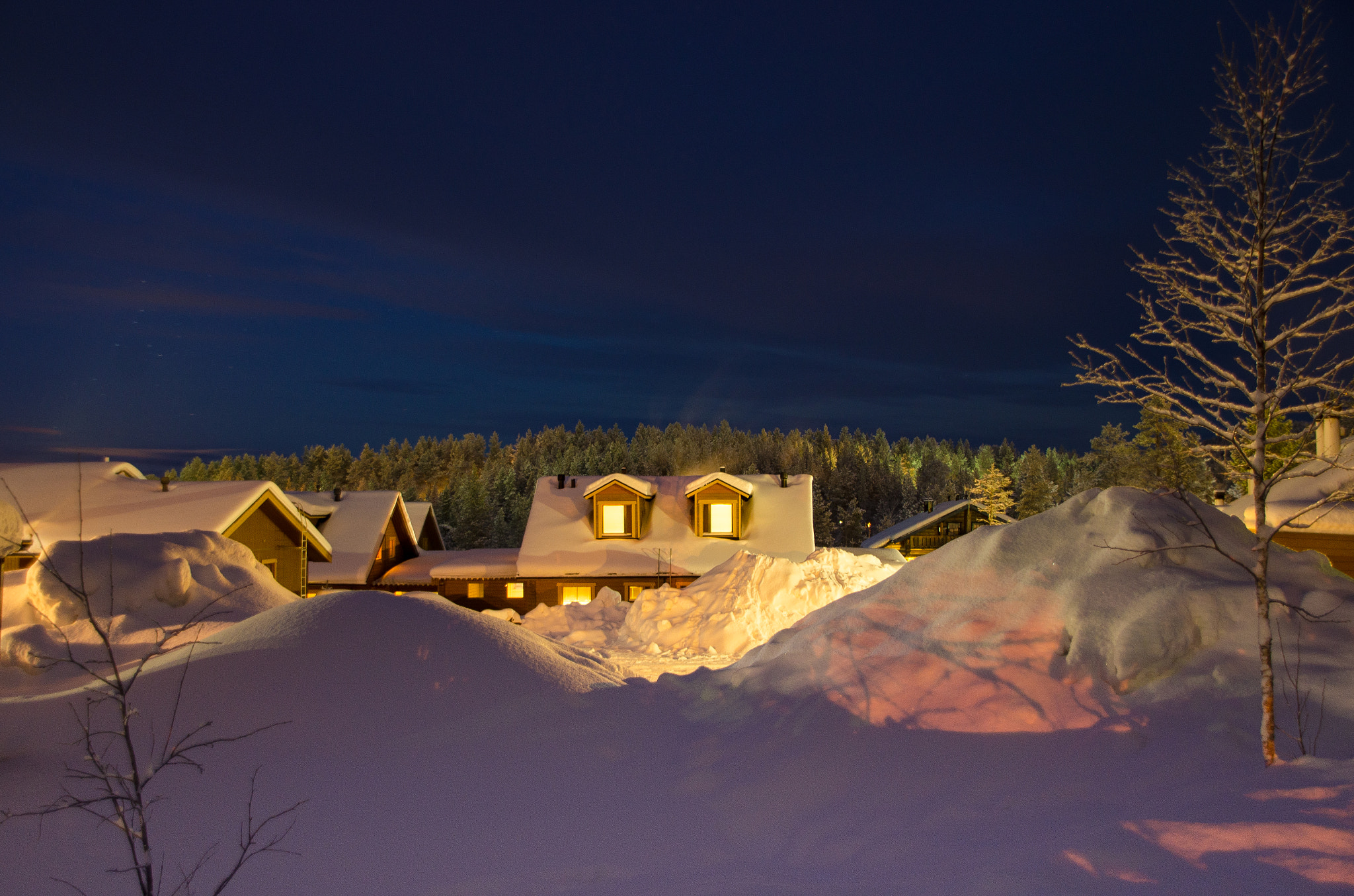 Nikon D7000 + Sigma 18-200mm F3.5-6.3 DC OS HSM sample photo. Lapland photography