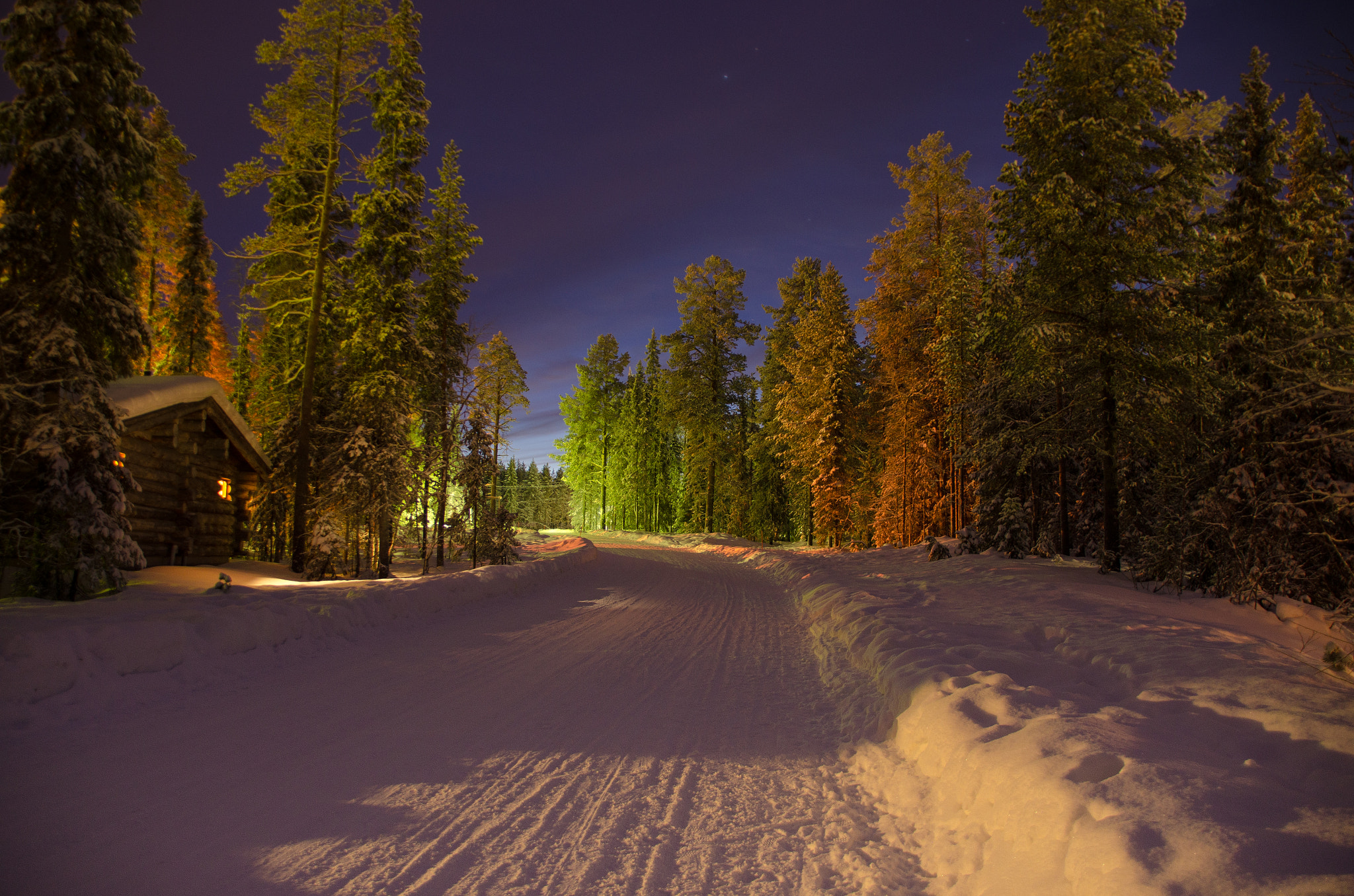 Nikon D7000 + Sigma 18-200mm F3.5-6.3 DC OS HSM sample photo. Lapland photography