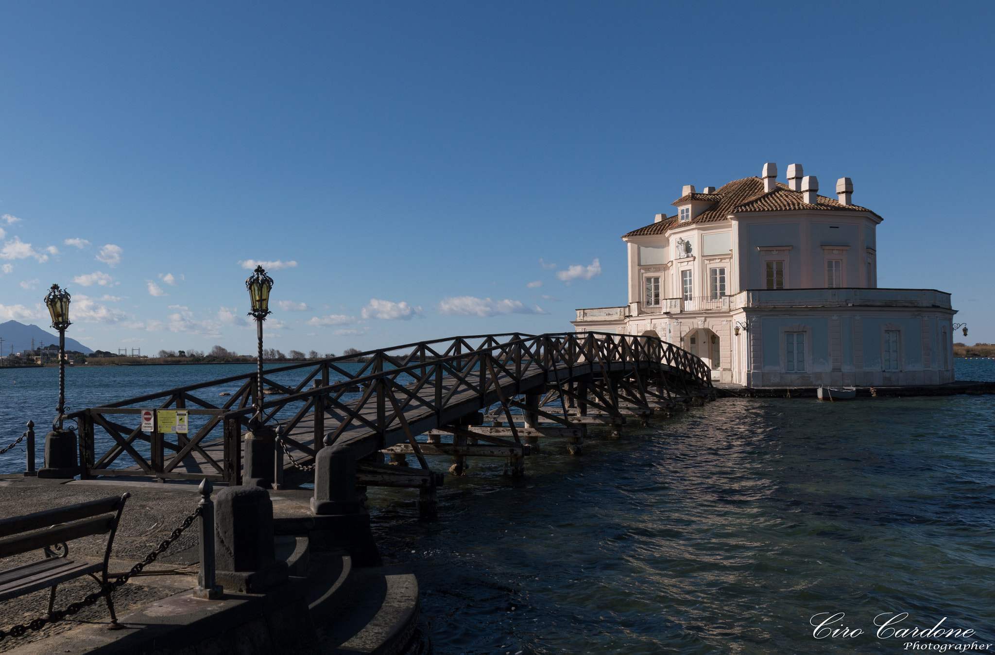 Nikon D3200 sample photo. Ponte sul lago, casina vanvitelliana photography