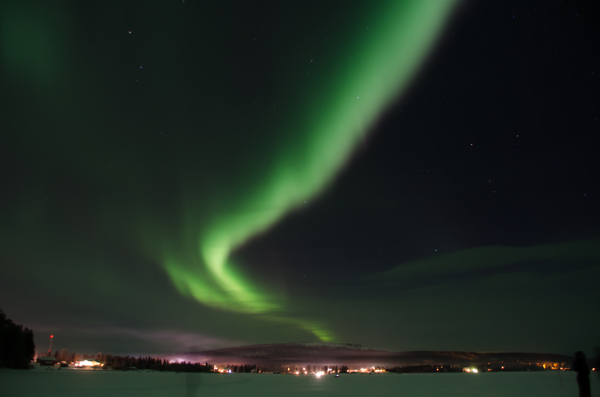 Nikon D7000 + Sigma 18-200mm F3.5-6.3 DC OS HSM sample photo. Aurora borealis photography