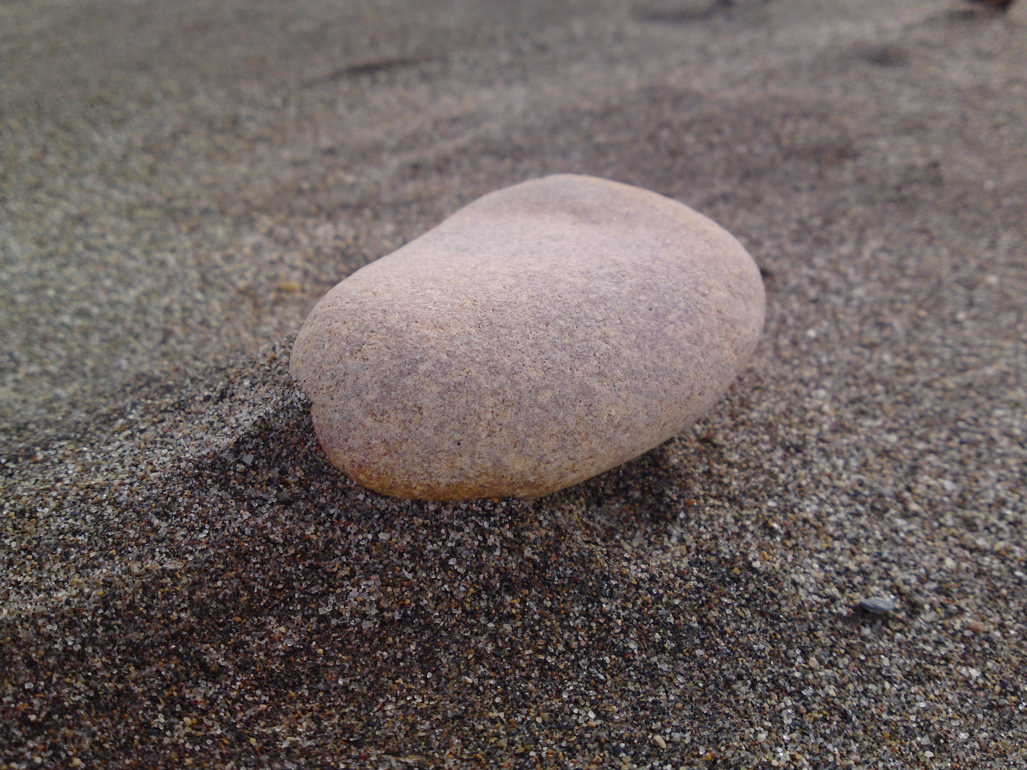 Sony Ericsson U1i sample photo. Lonely stone photography
