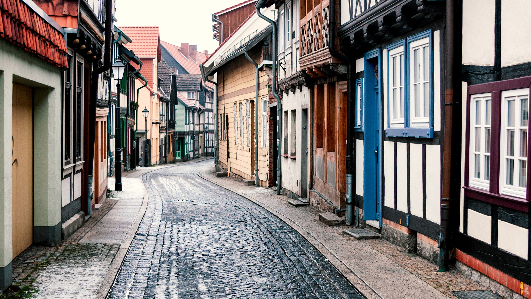 Nikon D300S sample photo. Street in wernigerode photography