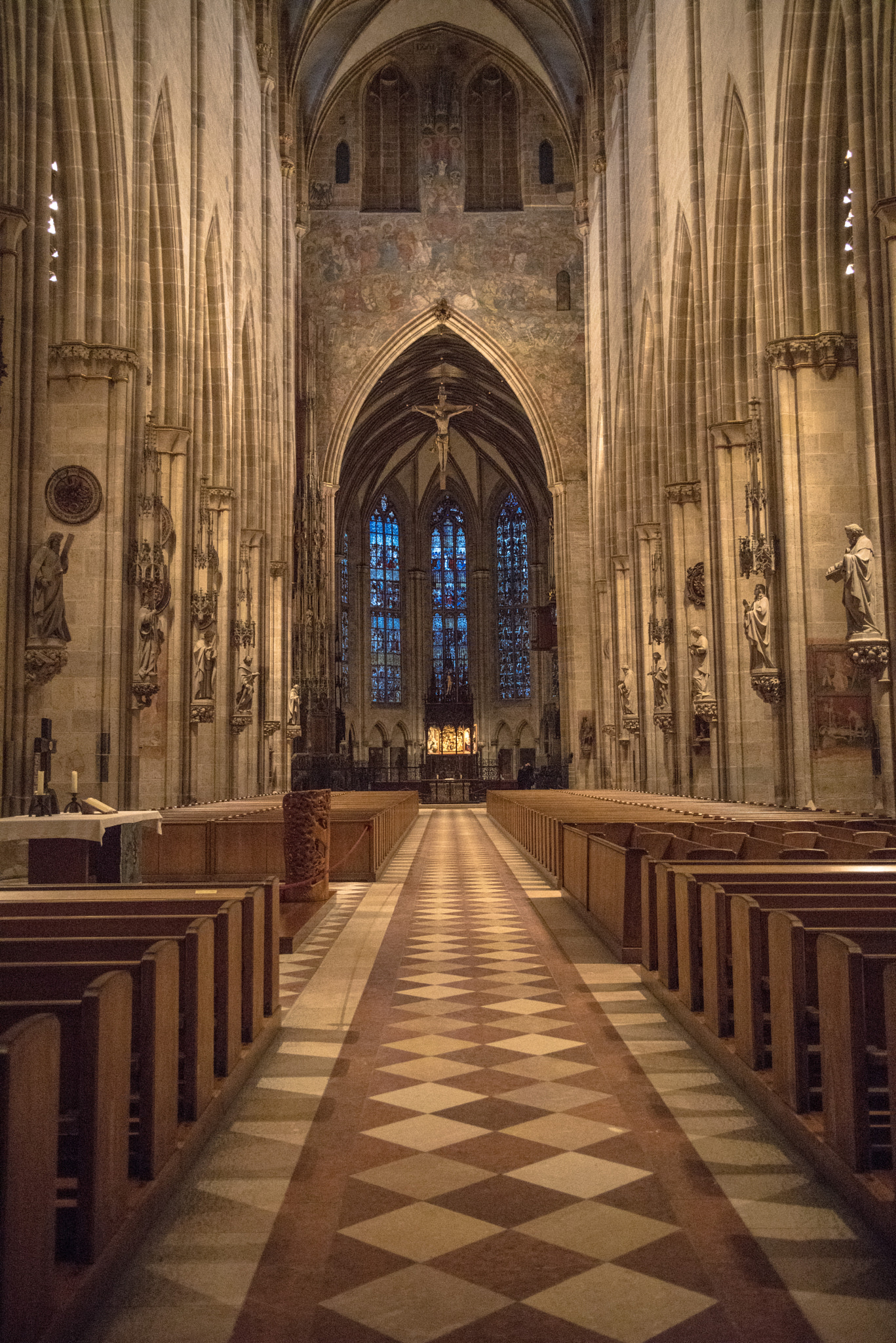 Pentax K-1 sample photo. Ulm minster photography