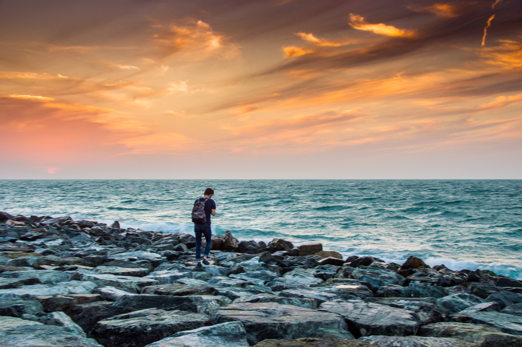 Sigma 18-200mm F3.5-6.3 II DC OS HSM sample photo. Sunsets are always different. photography
