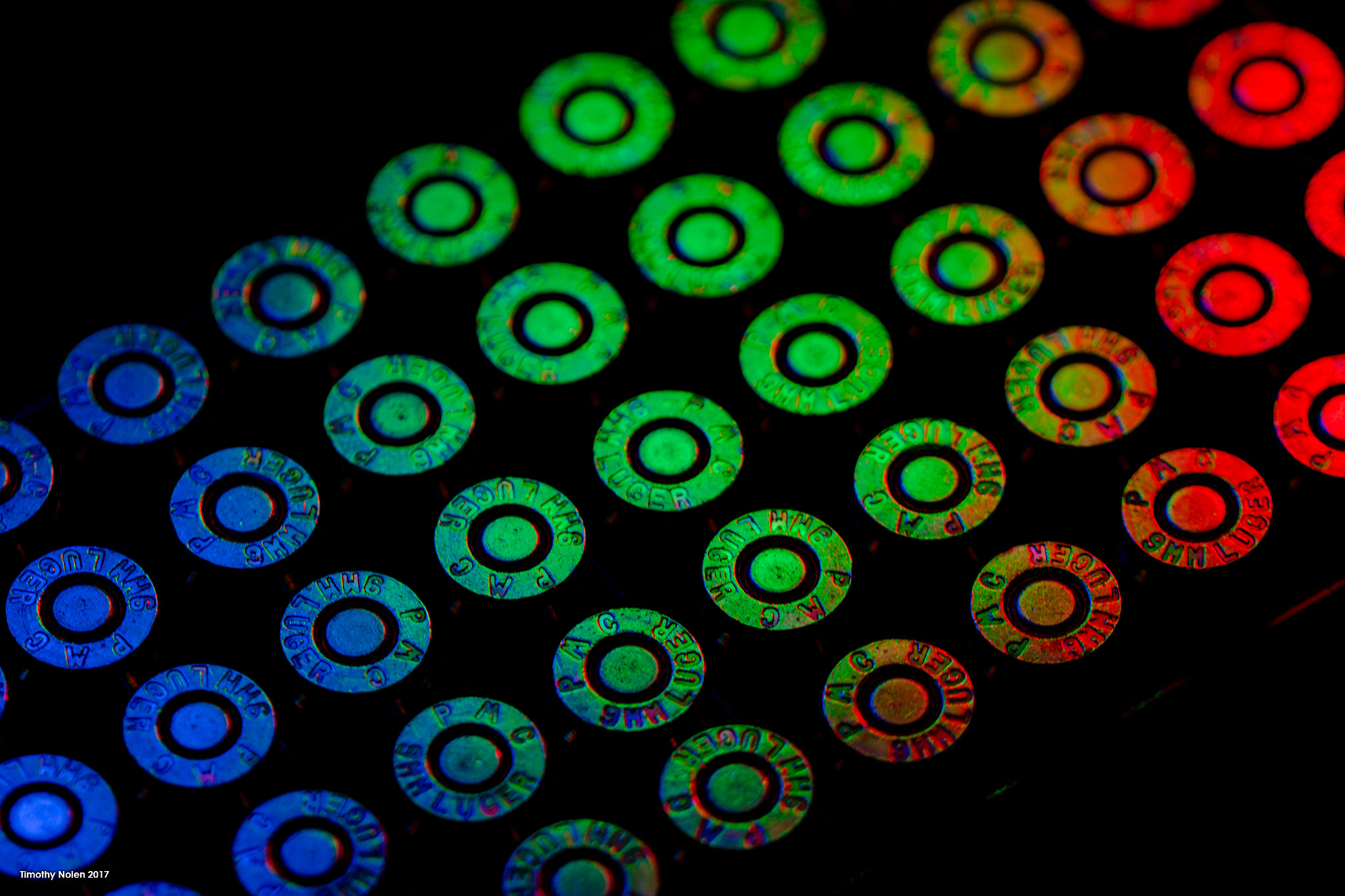 Canon EF 180mm F3.5L Macro USM sample photo. Colorful bullets photography