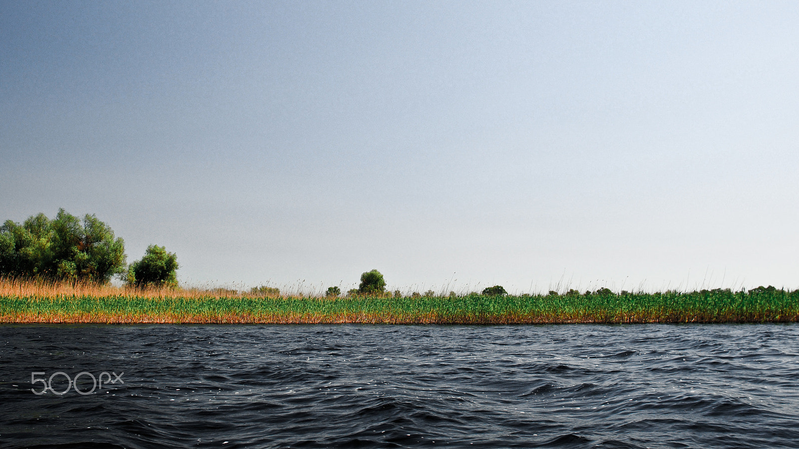 Olympus OM-D E-M5 sample photo. Danube delta canal photography