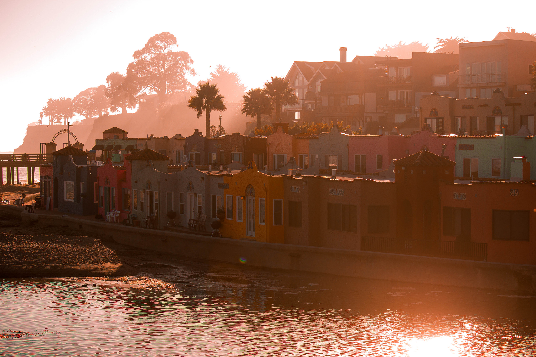 Canon EOS 550D (EOS Rebel T2i / EOS Kiss X4) sample photo. Sunset in capitola, california photography