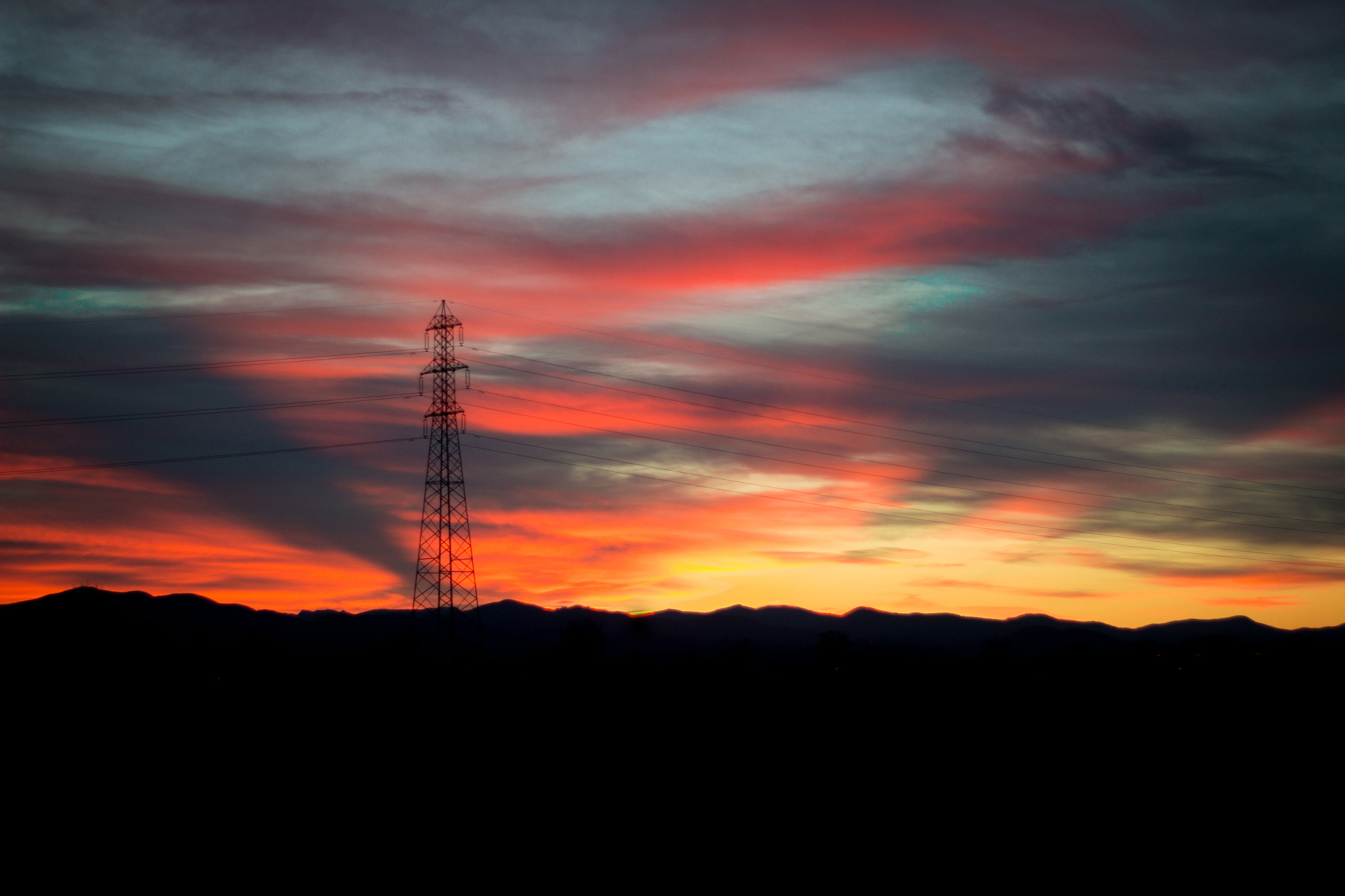Canon EF 50mm f/1.8 sample photo. Sunset n°1 photography
