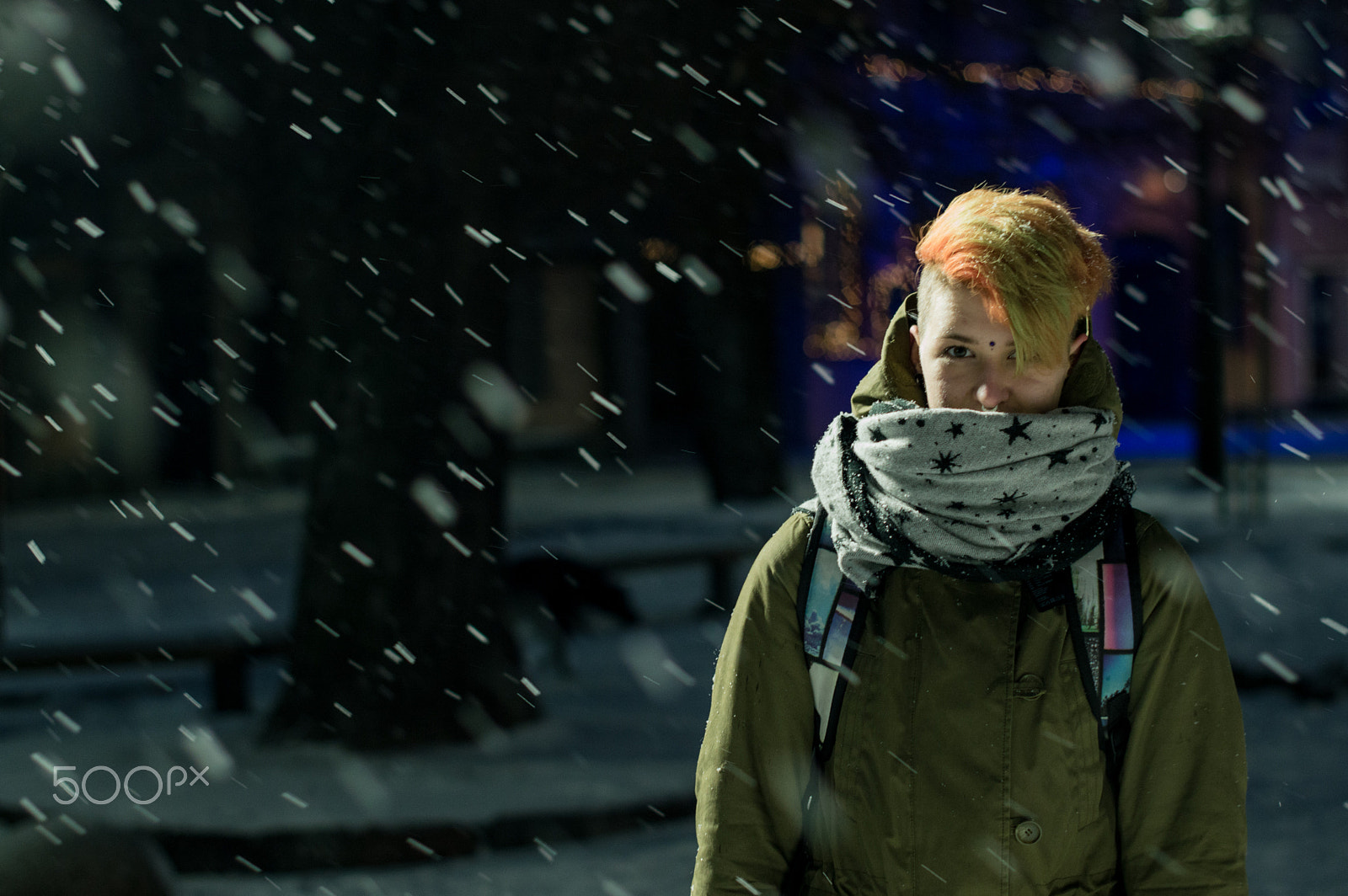 Nikon D3200 + Nikon AF-S Nikkor 50mm F1.4G sample photo. Winter mood photography