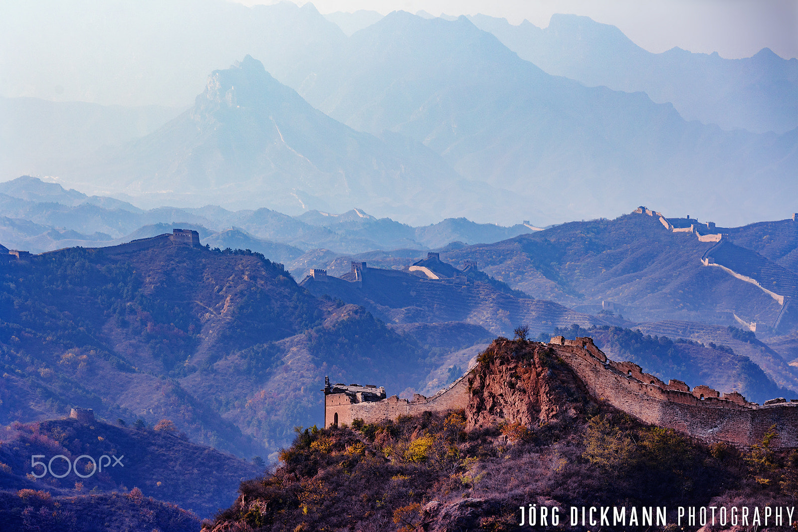 Canon EOS 5DS R + Canon EF 70-200mm F4L USM sample photo. The great wall of china photography