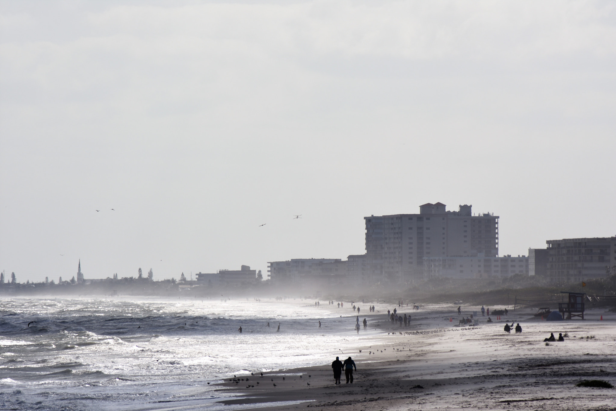 Nikon D7200 + Nikon AF Nikkor 70-300mm F4-5.6G sample photo. Tormenta de niebla - fog storm photography