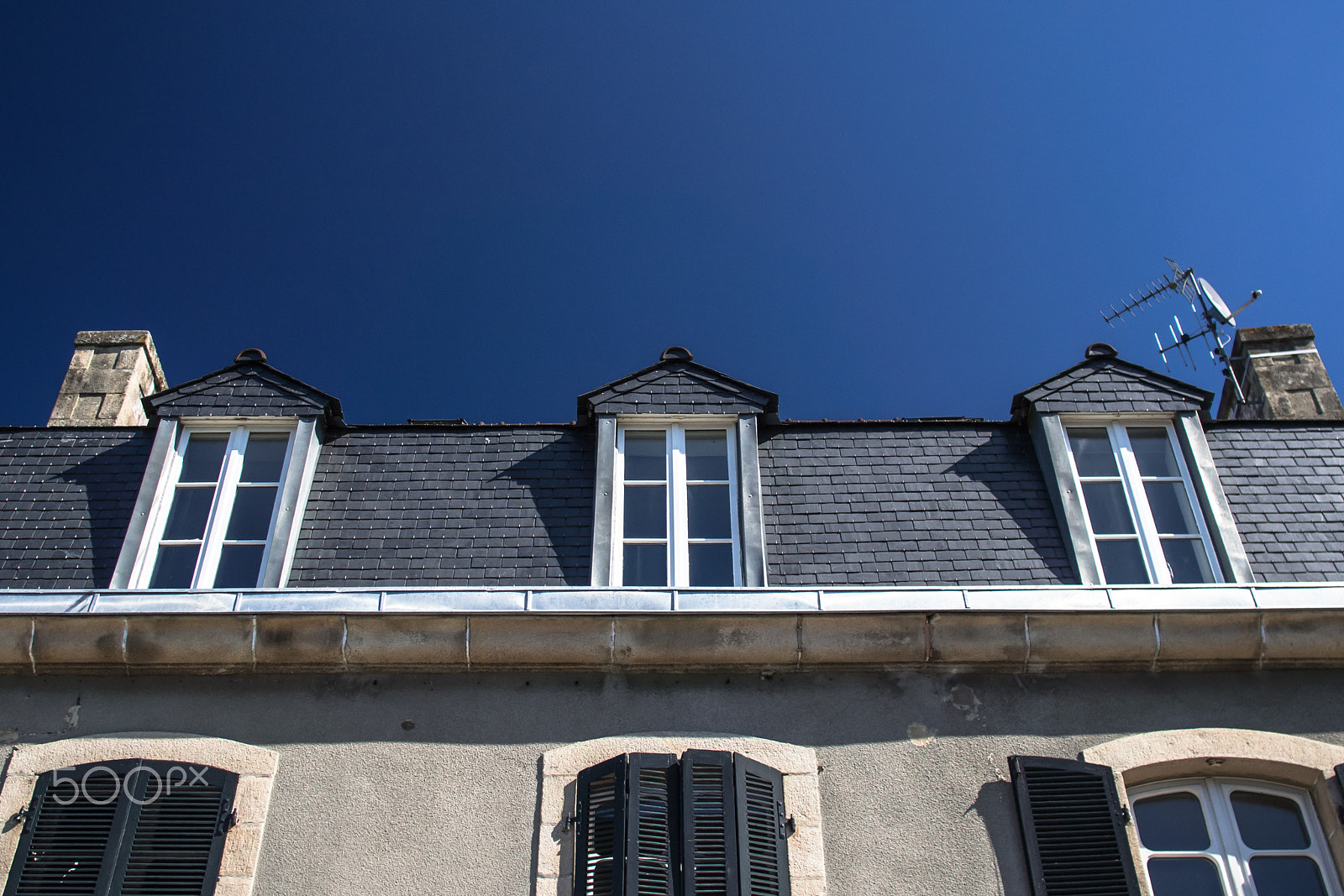 Olympus OM-D E-M5 sample photo. House in morlaix photography