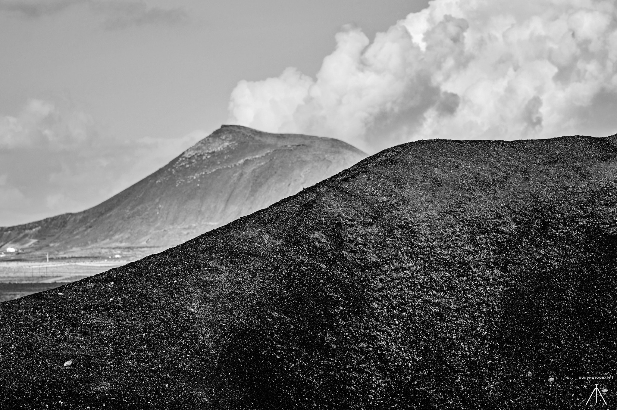 Pentax K-3 sample photo. Lanzarote mountains photography
