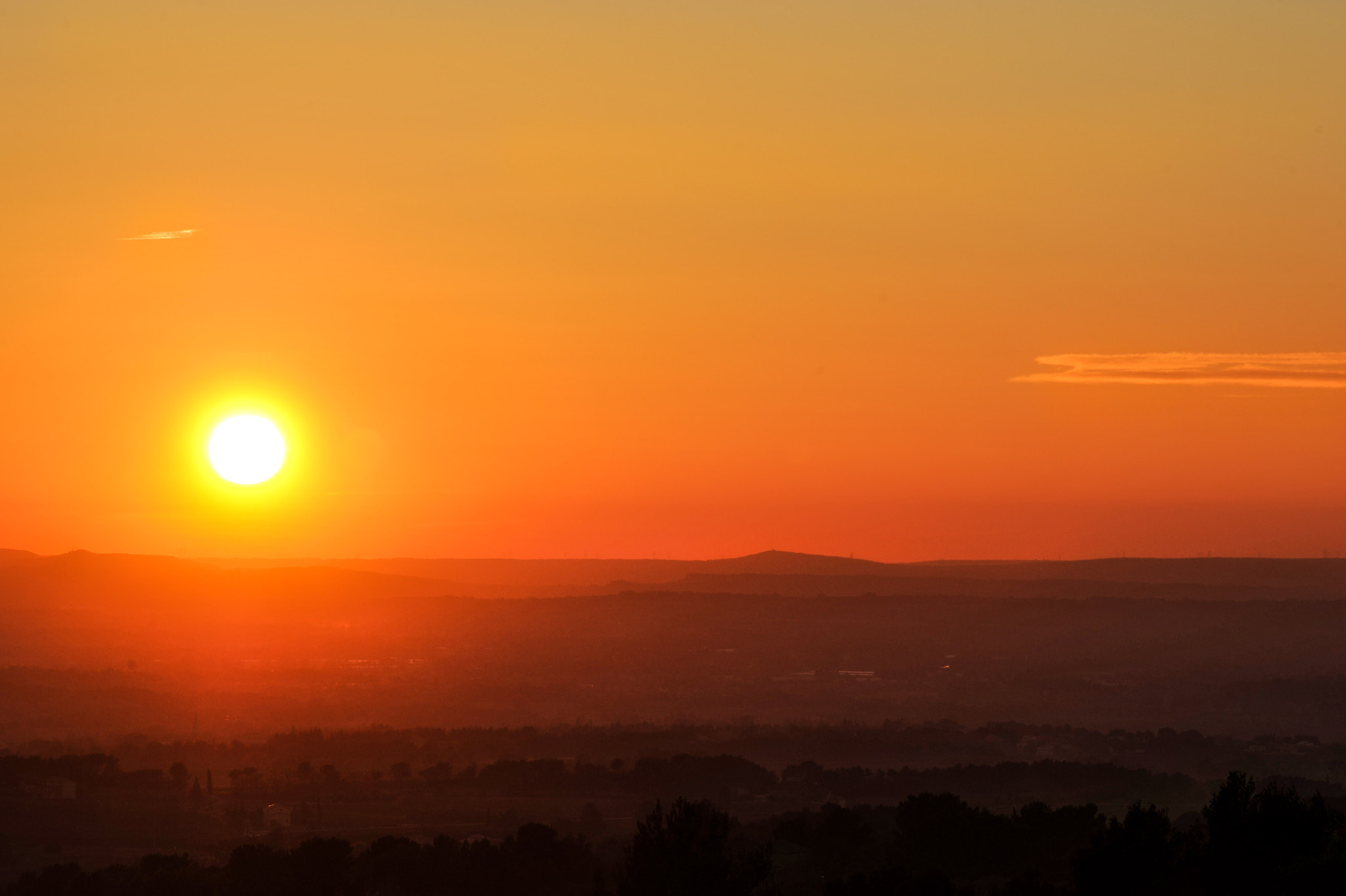 Nikon AF-S Nikkor 70-200mm F4G ED VR sample photo. Sunset photography