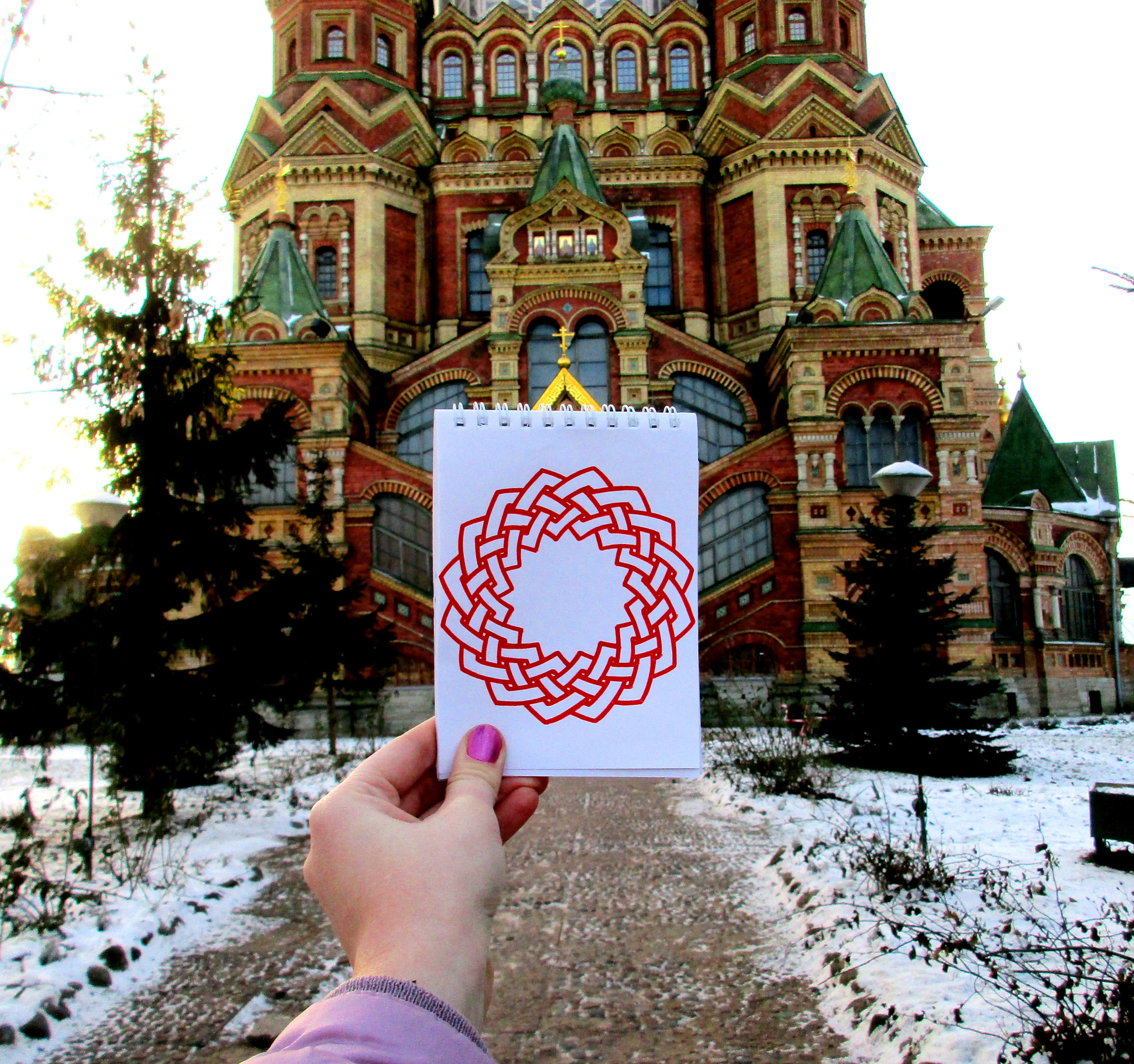 Canon PowerShot ELPH 170 IS (IXUS 170 / IXY 170) sample photo. Peterhof cathedral photography