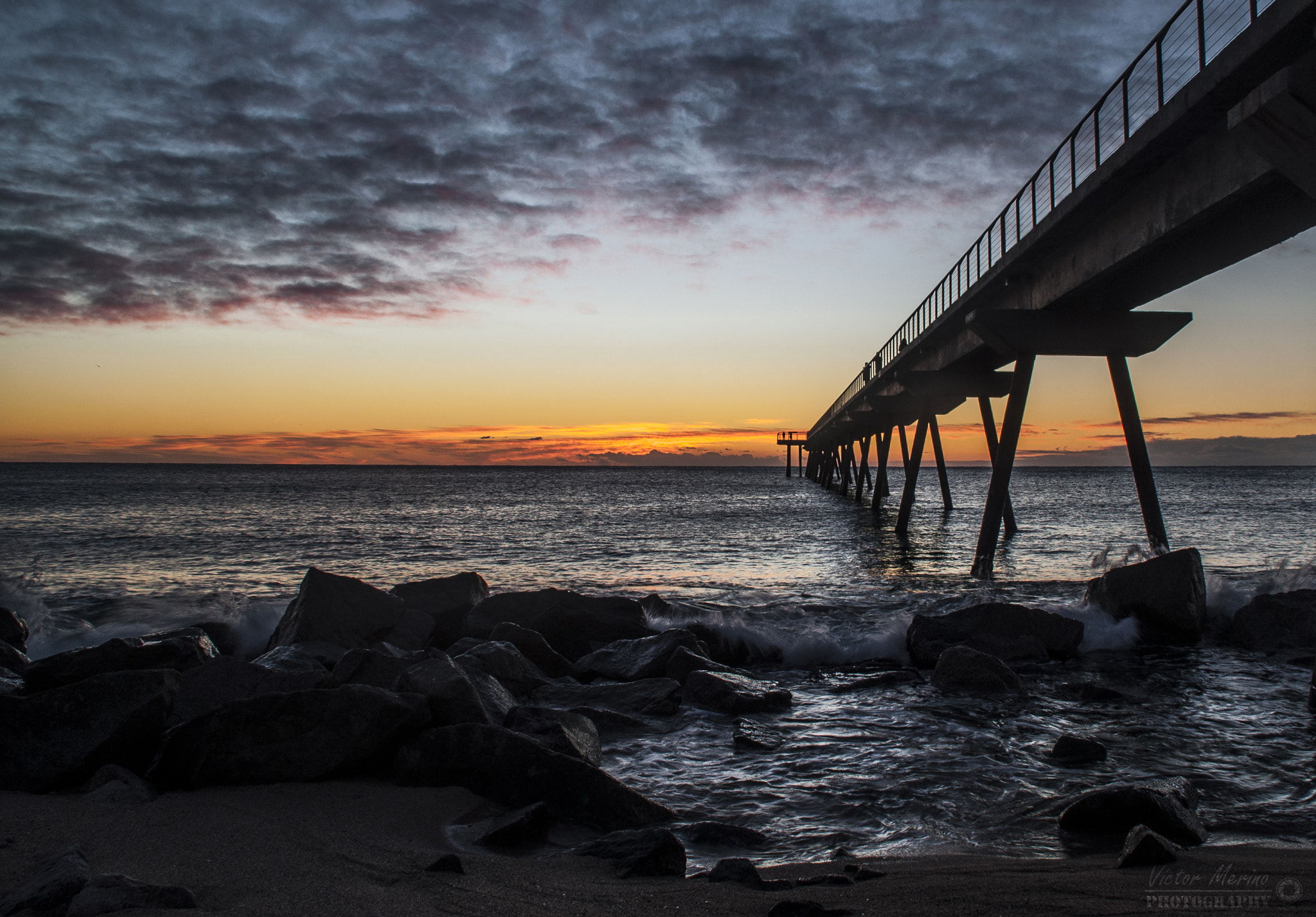 Nikon D5000 sample photo. Badalona pont del petroli photography