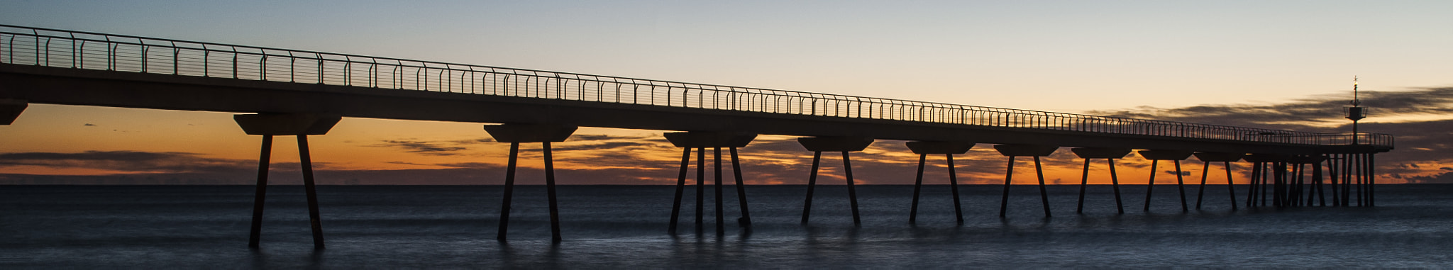 Nikon D5000 sample photo. Badalona pont del petroli panorámica photography