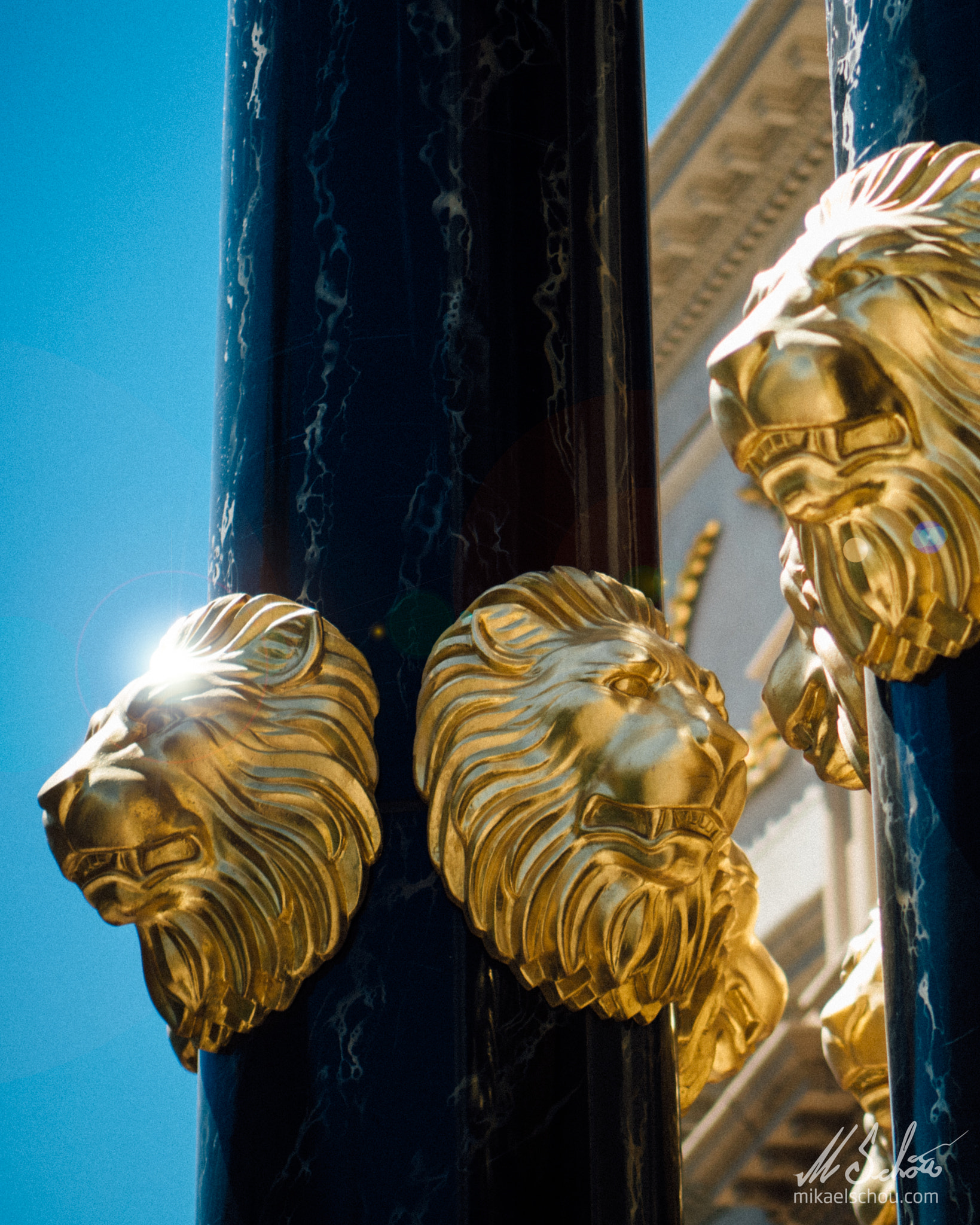 Panasonic Leica DG Nocticron 42.5mm F1.2 ASPH OIS sample photo. Caesars lions photography