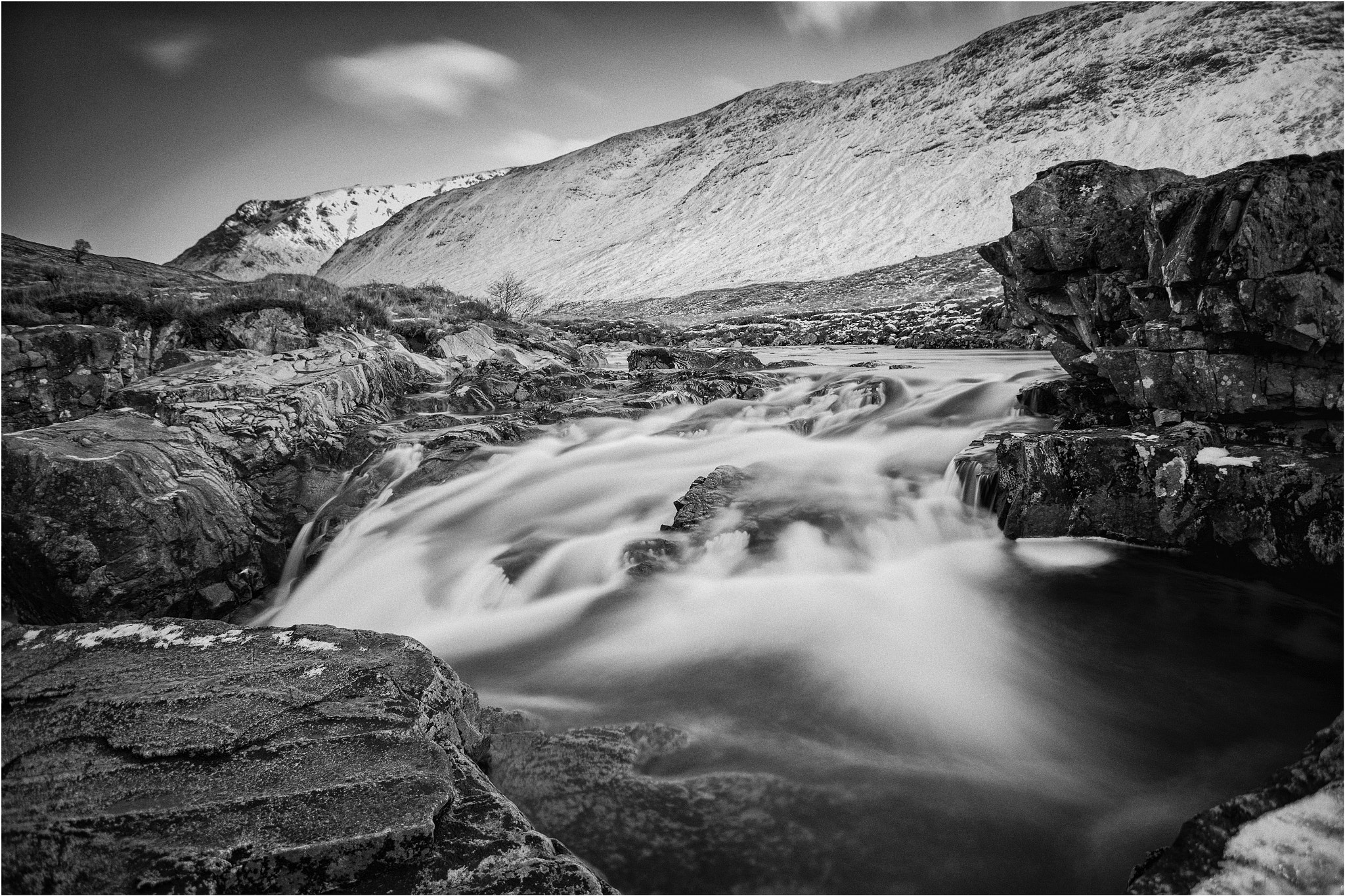 Canon EF 17-40mm F4L USM sample photo. Etive falls photography