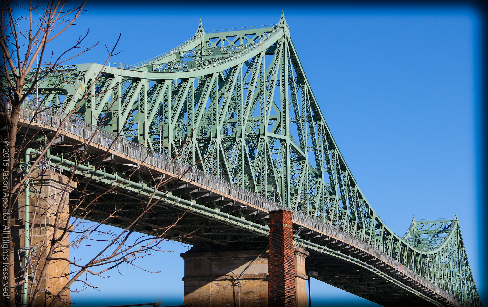 Canon EOS 7D Mark II + Canon EF-S 18-135mm F3.5-5.6 IS sample photo. Jacques cartier bridge photography