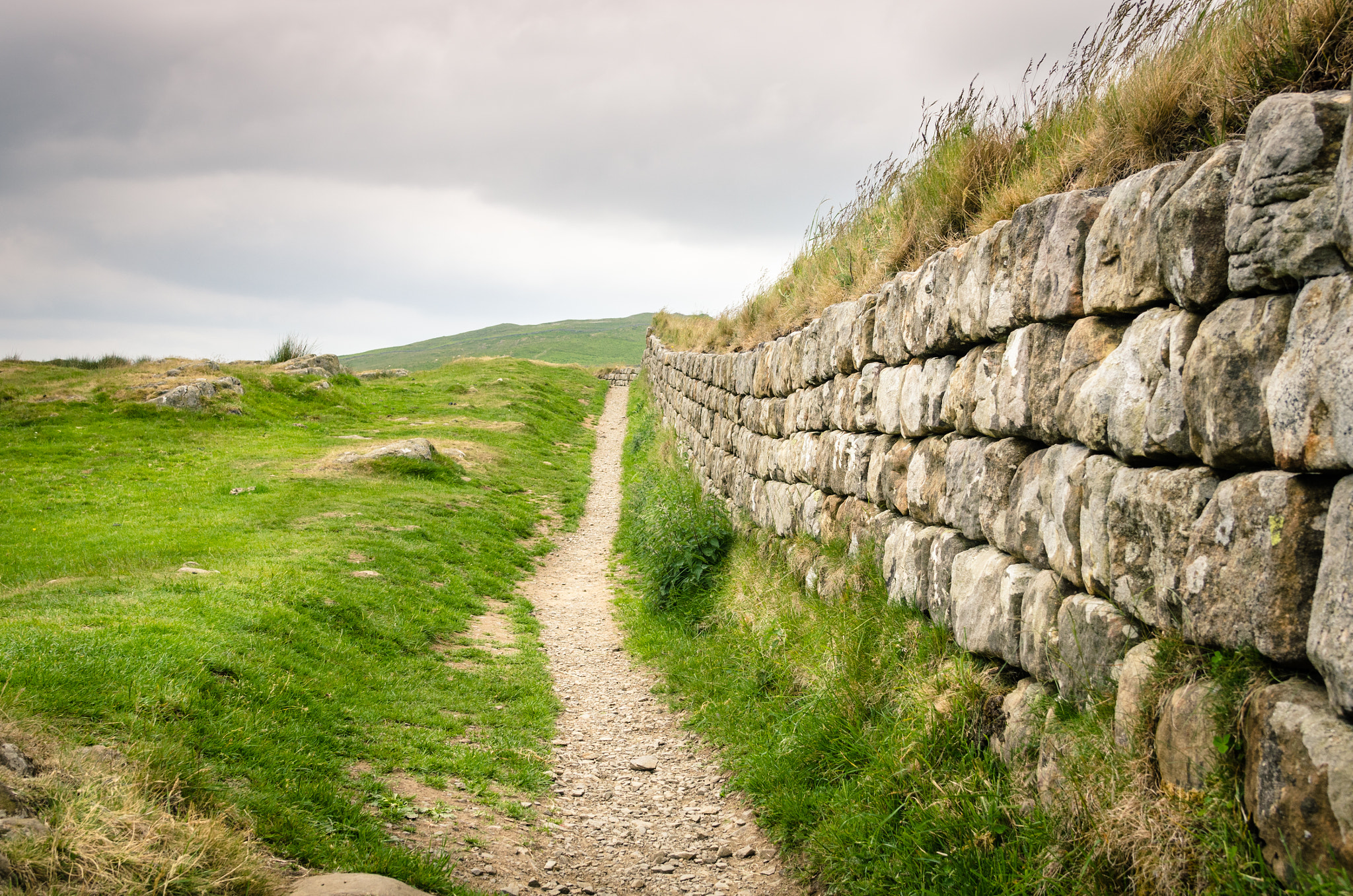 Nikon AF-S Nikkor 24-120mm F4G ED VR sample photo. The hadrian wall photography