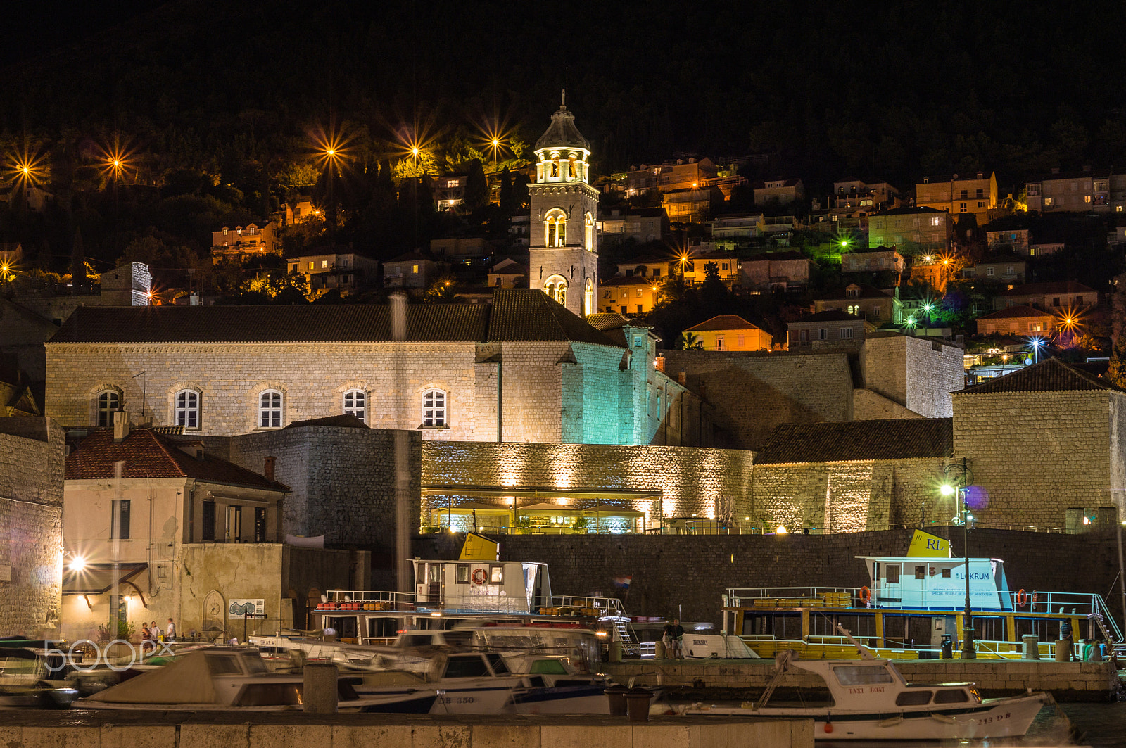 Sony SLT-A35 sample photo. Old harbour dubrovnik photography