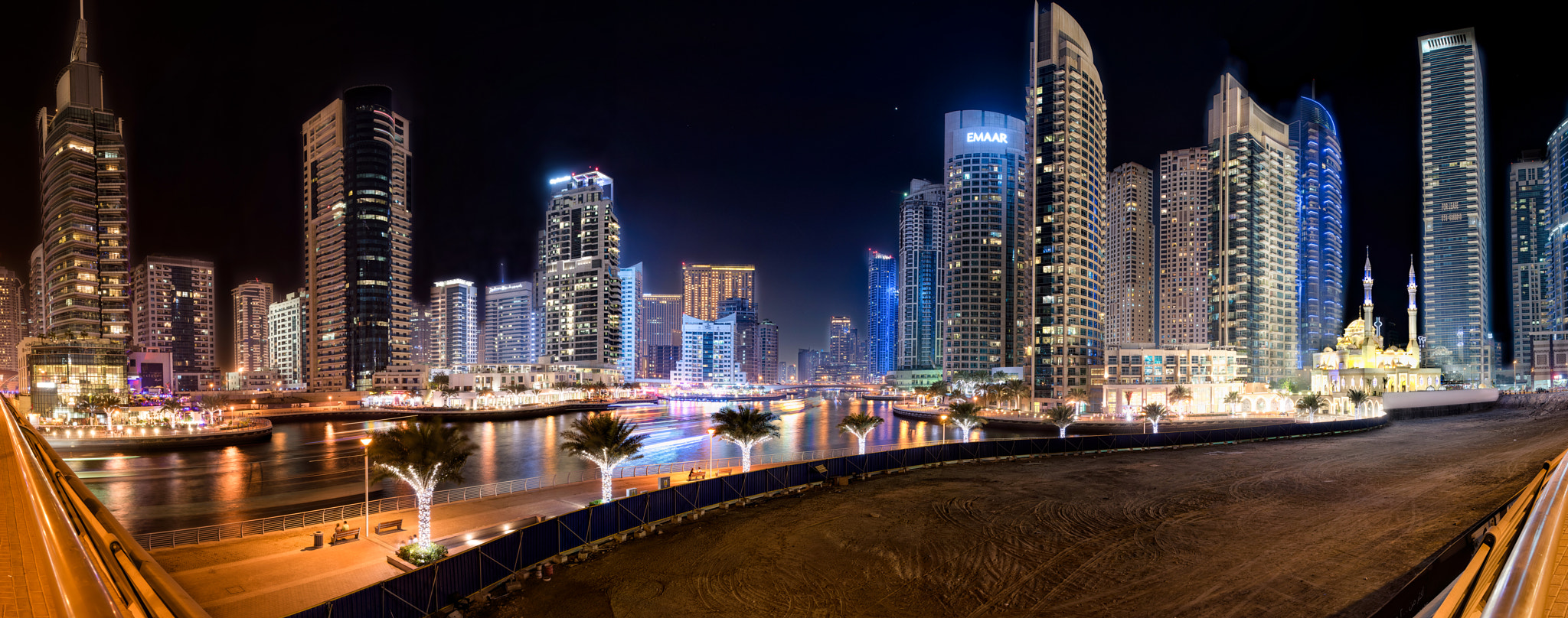 Nikon D810 + Nikon PC-E Nikkor 24mm F3.5D ED Tilt-Shift sample photo. Dubai marina bay ! photography