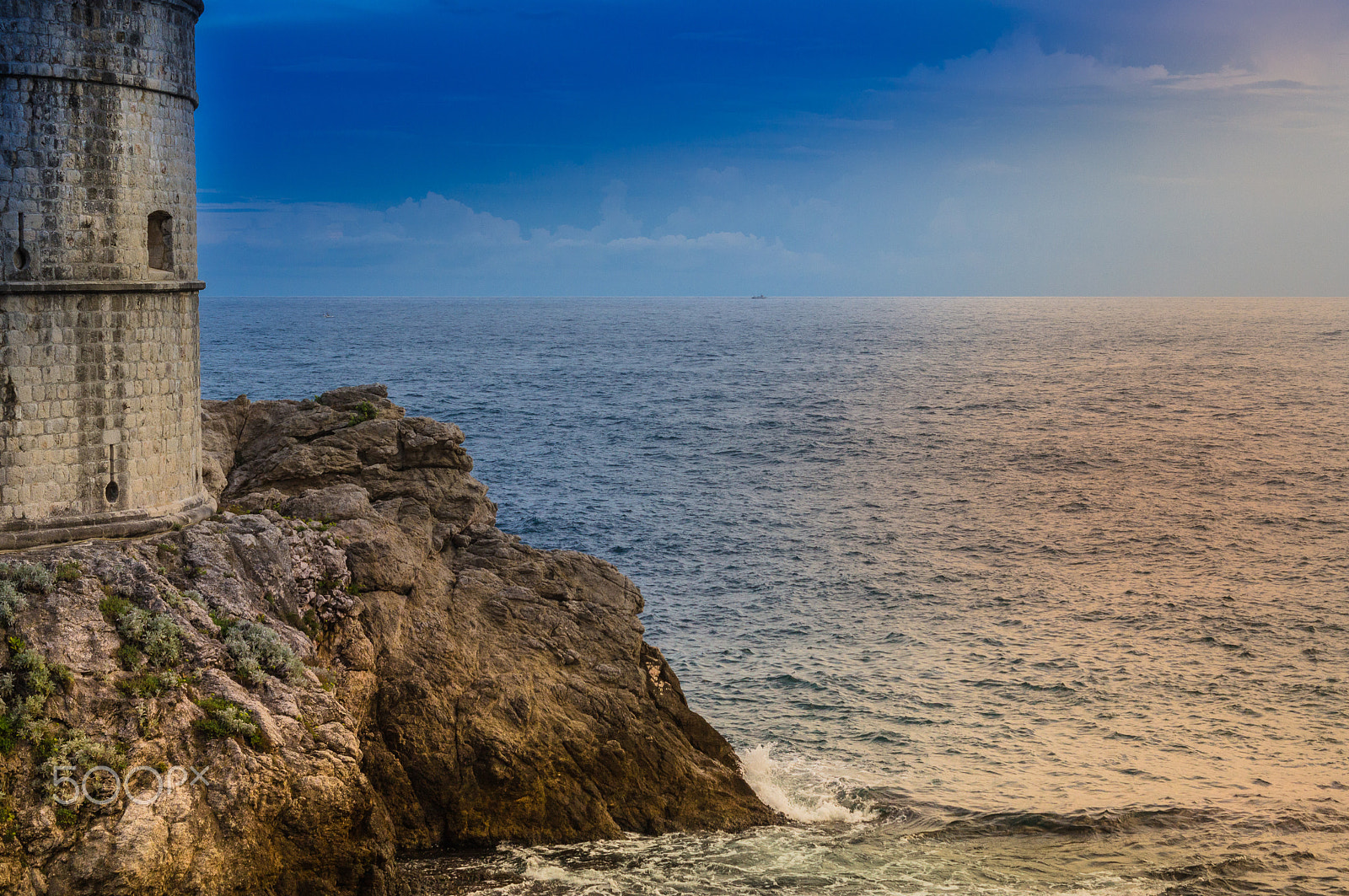 Sony SLT-A35 sample photo. Sunset in dubrovnik photography