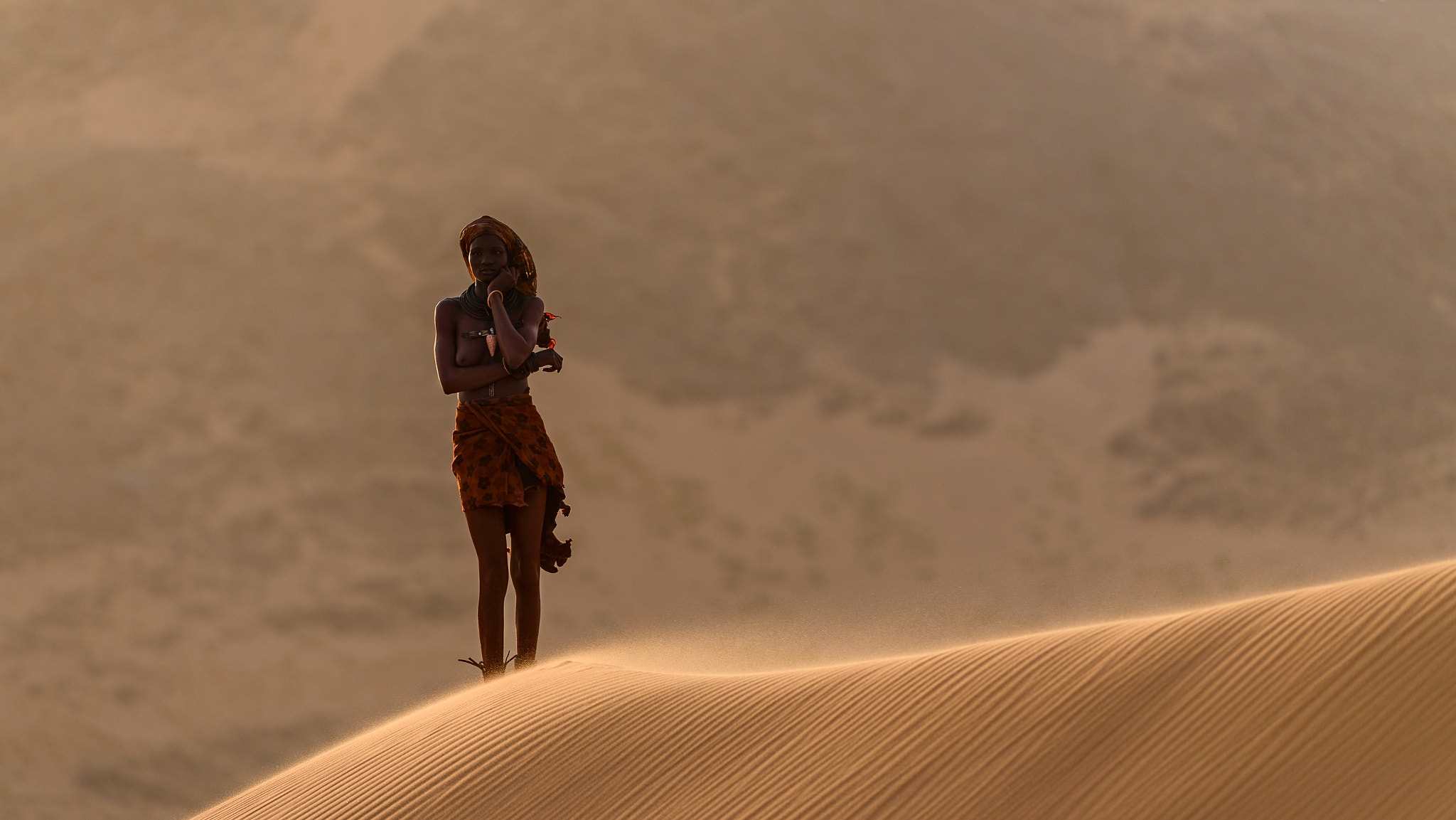 Nikon D5 sample photo. Himba lady. we fly to remote serria cafema camp to ... photography