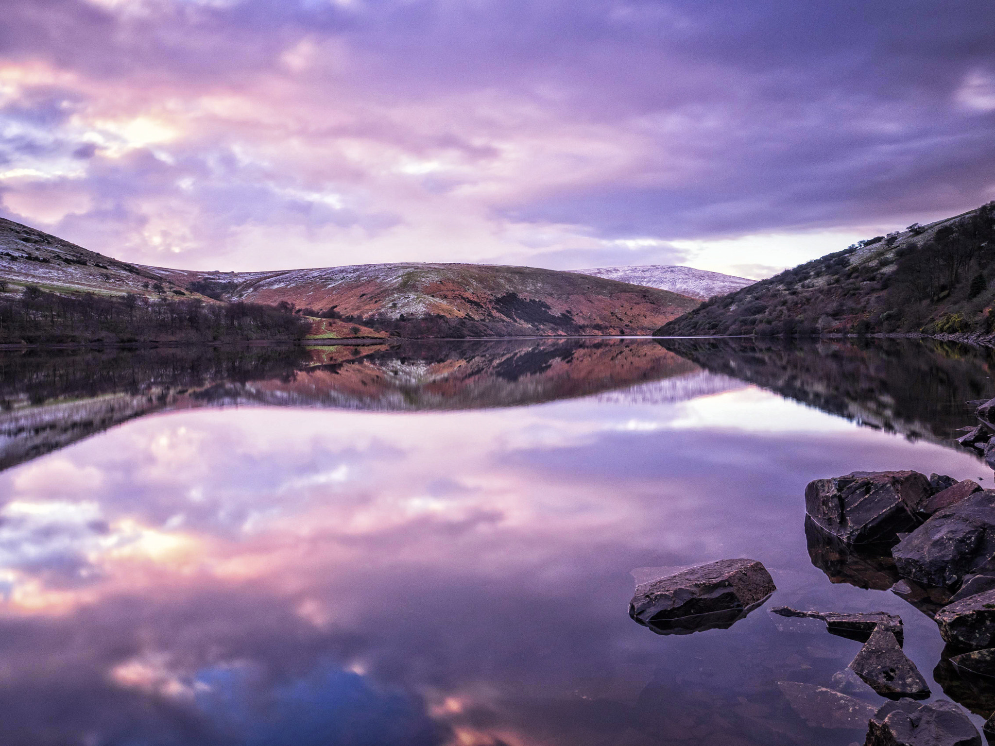 Olympus OM-D E-M1 + OLYMPUS M.12mm F2.0 sample photo. Meldon sunrise photography