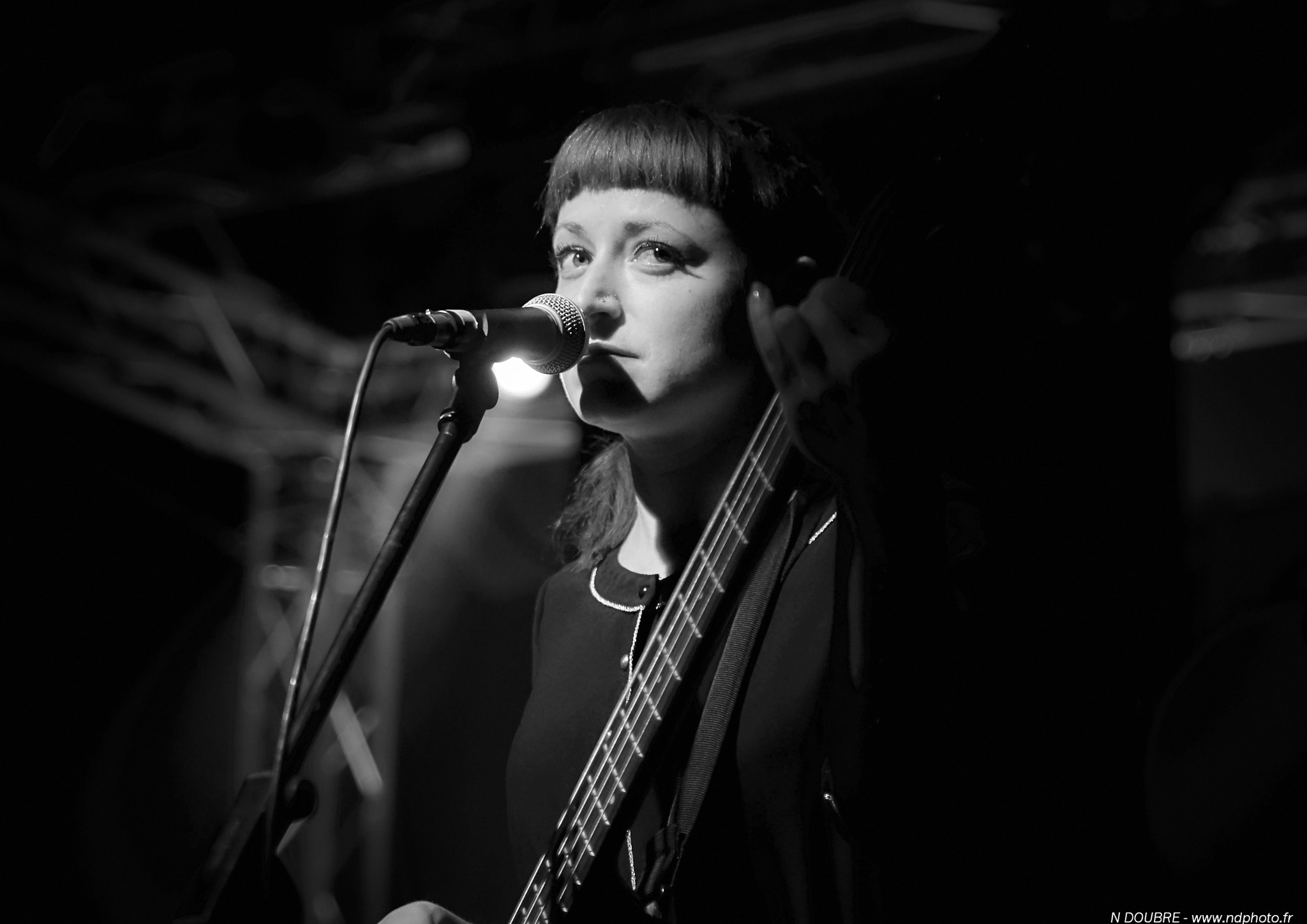 Nikon D800 sample photo. Chanteuse du groupe catfish photography