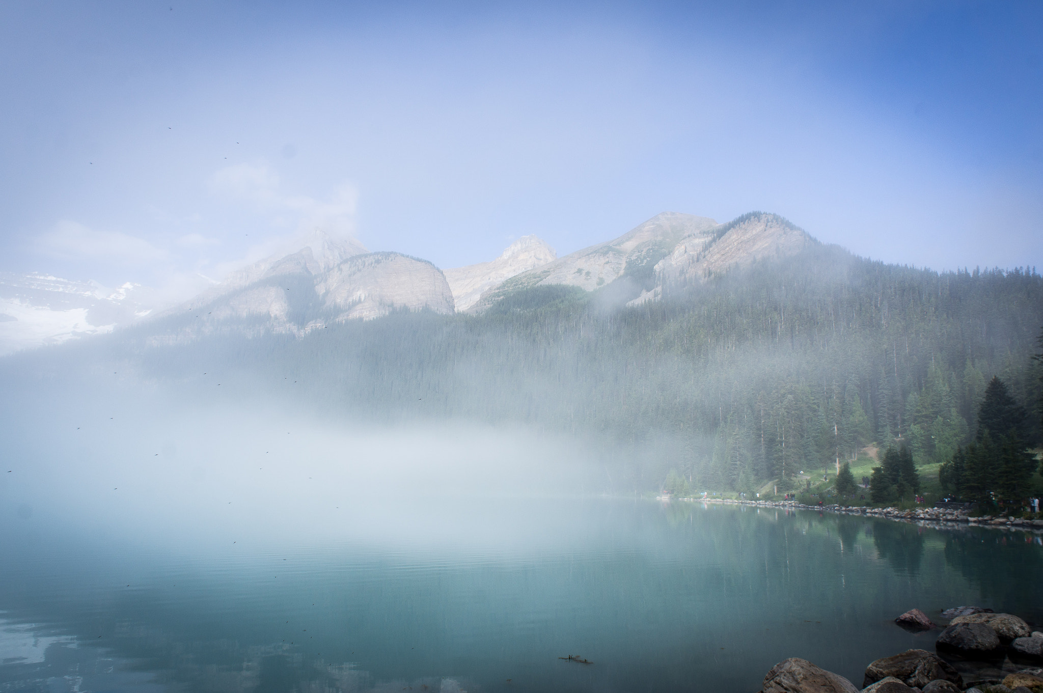 Sony Alpha NEX-C3 + Sony E 18-55mm F3.5-5.6 OSS sample photo. Banff national park photography