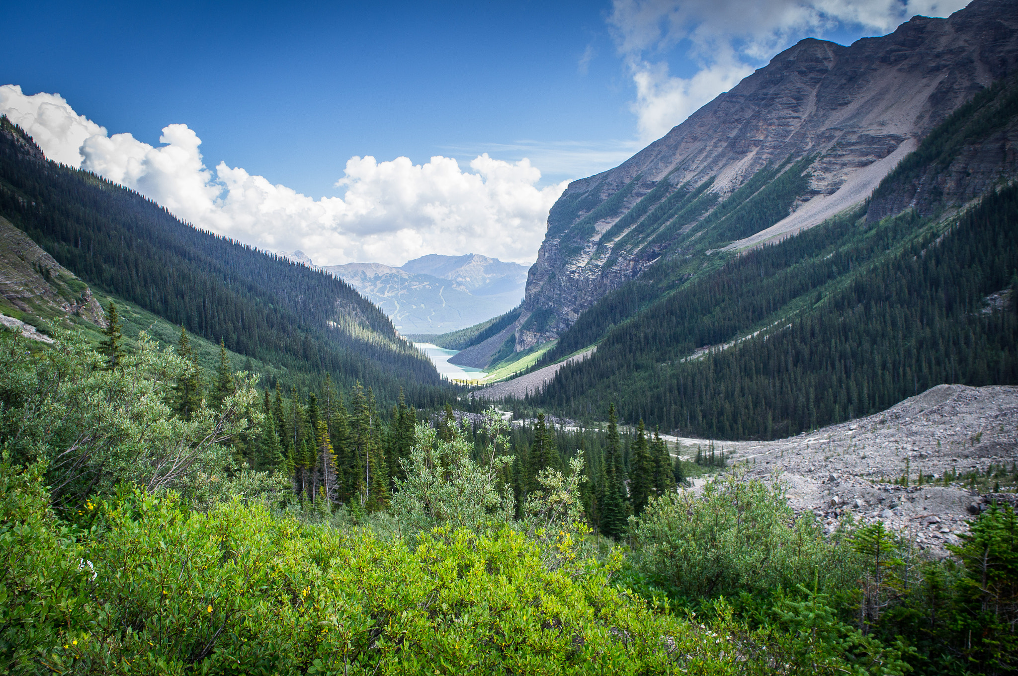 Sony Alpha NEX-C3 + Sony E 18-55mm F3.5-5.6 OSS sample photo. Banff national park photography