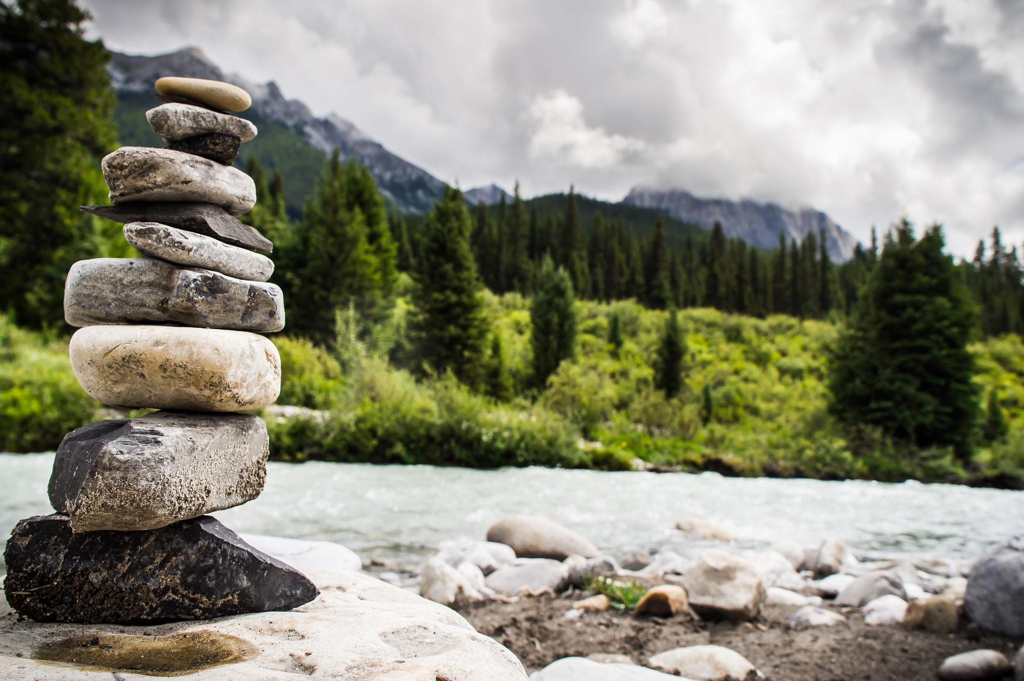 Sony Alpha NEX-C3 sample photo. Banff national park photography