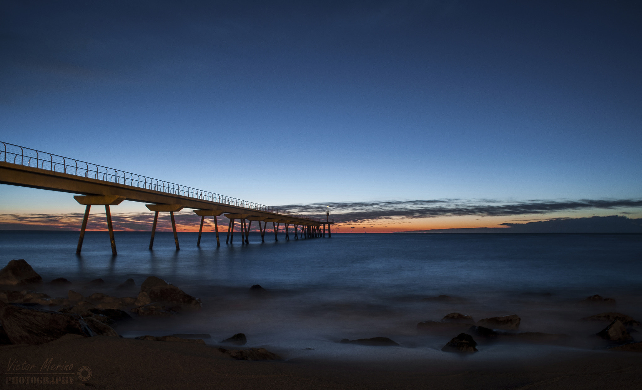 Nikon D5000 sample photo. Badalona pont del petroli photography
