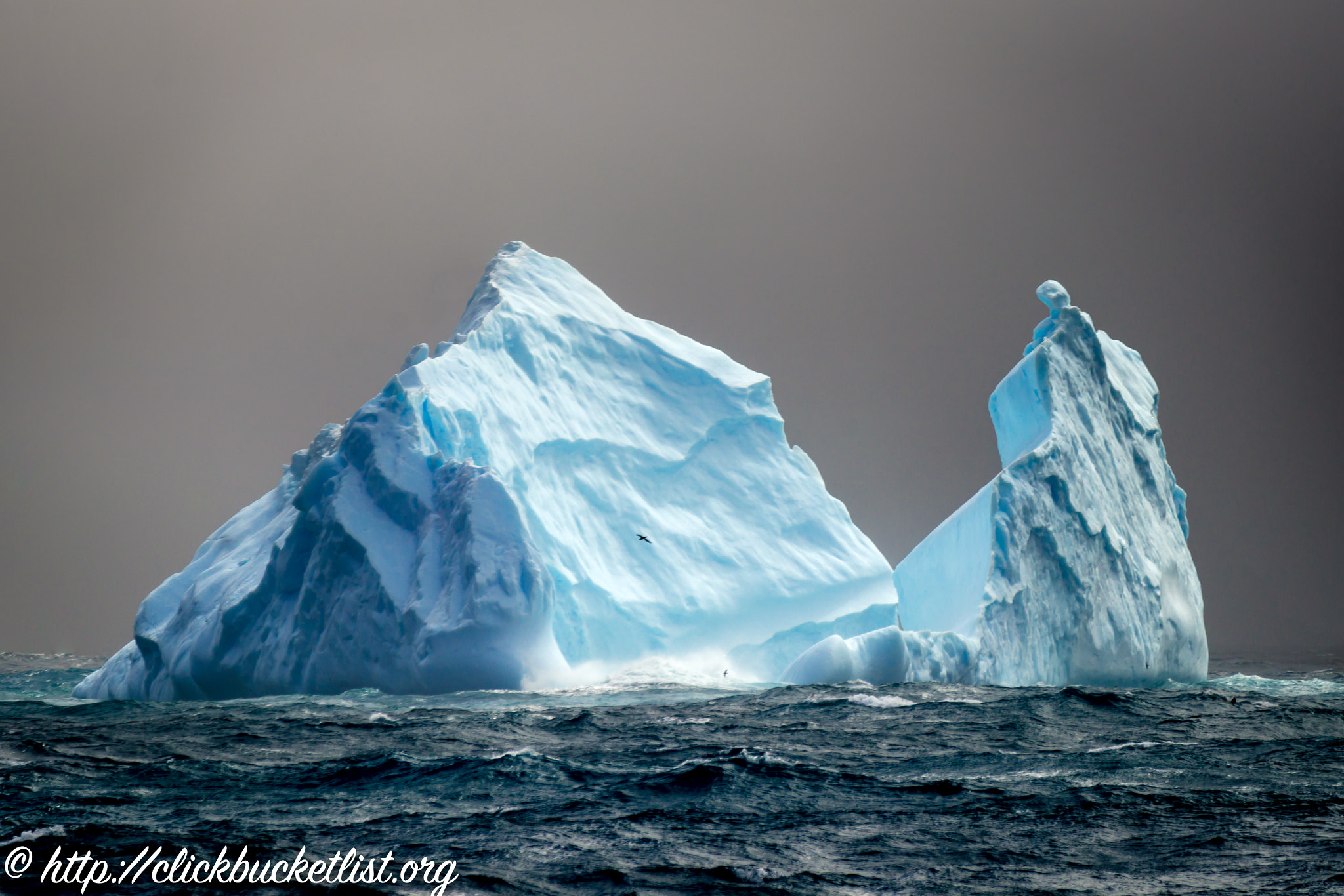 Sony 70-300mm F4.5-5.6 G SSM sample photo. Icebergs around south georgia island photography