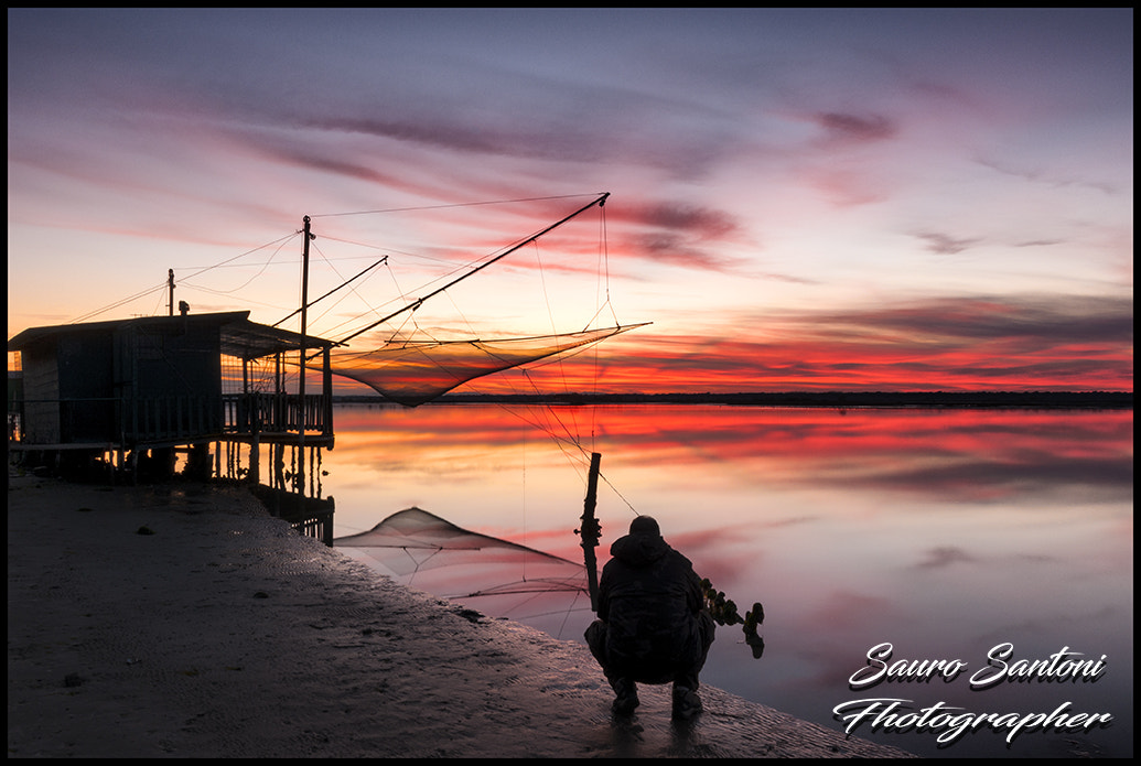 Nikon D300S sample photo. Marina romea io.. e il tramonto photography
