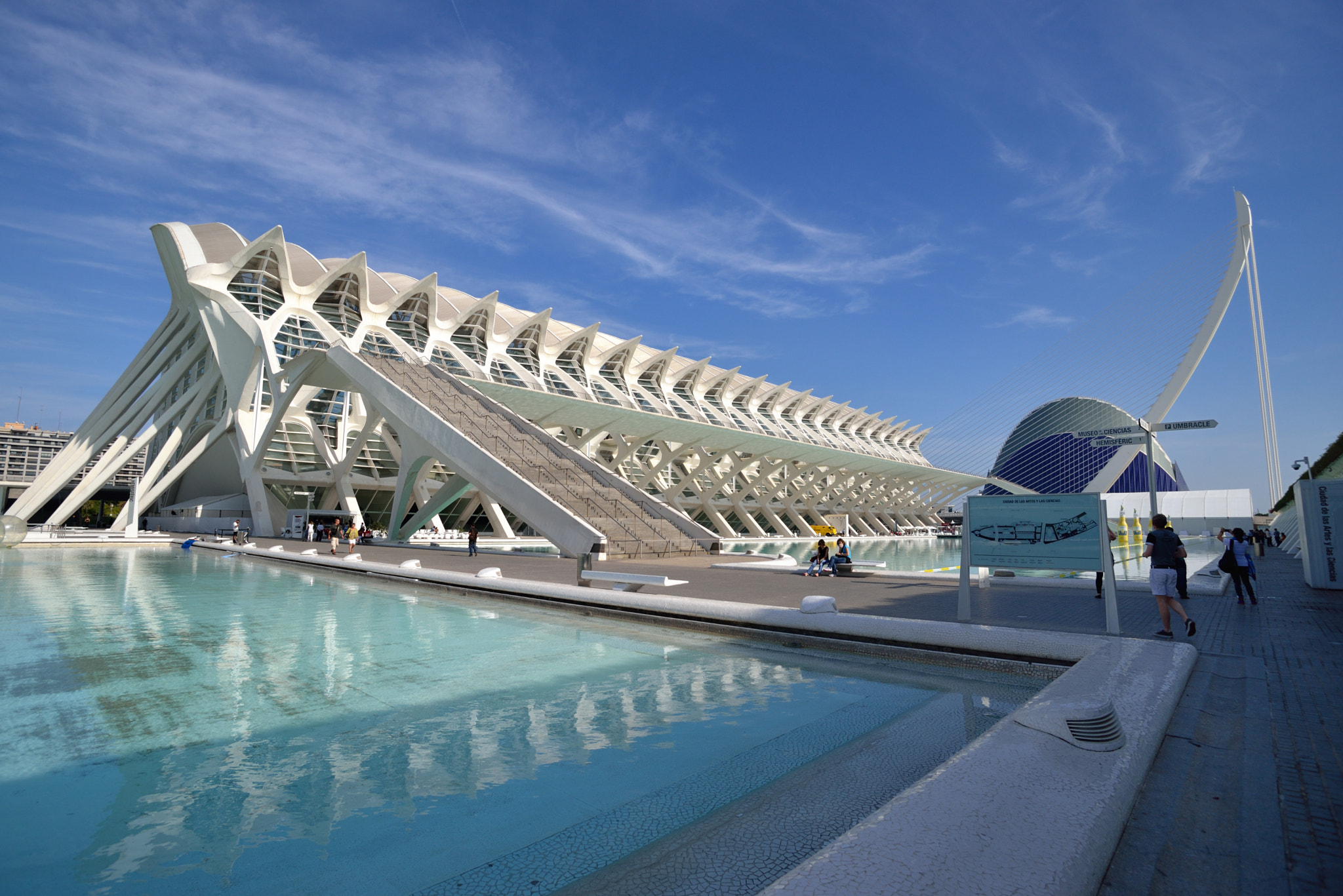 Nikon D600 sample photo. City of arts and sciences of valencia, spain photography