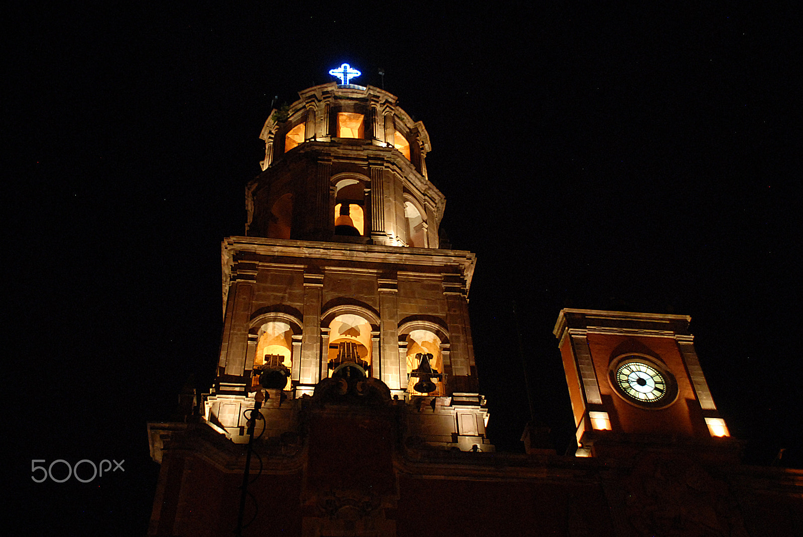 Nikon D200 sample photo. Queretaro church photography