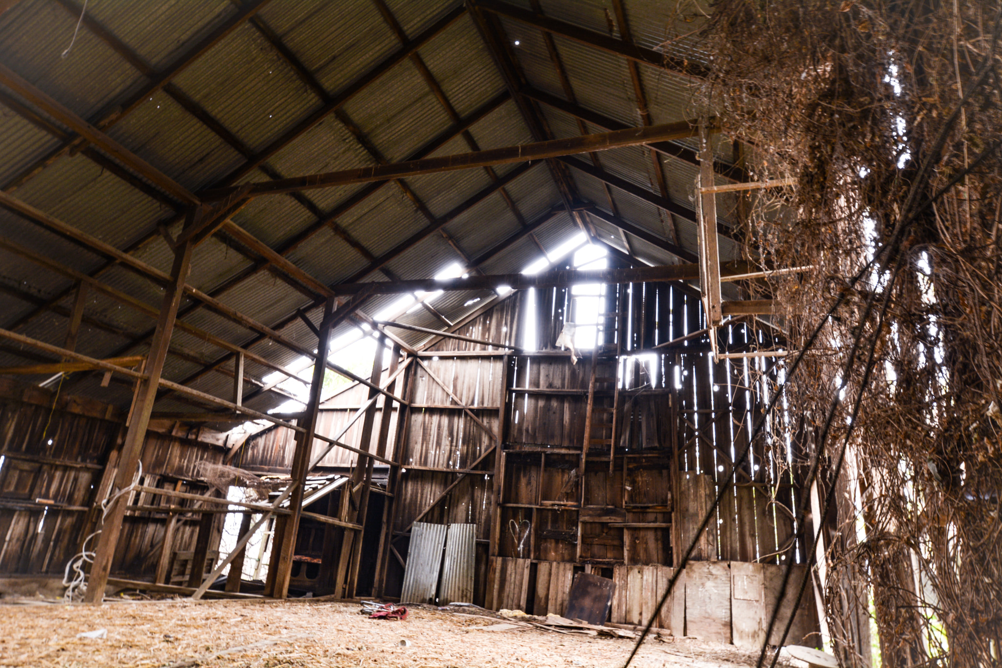 Nikon D5200 + Tamron SP 15-30mm F2.8 Di VC USD sample photo. Old barn photography