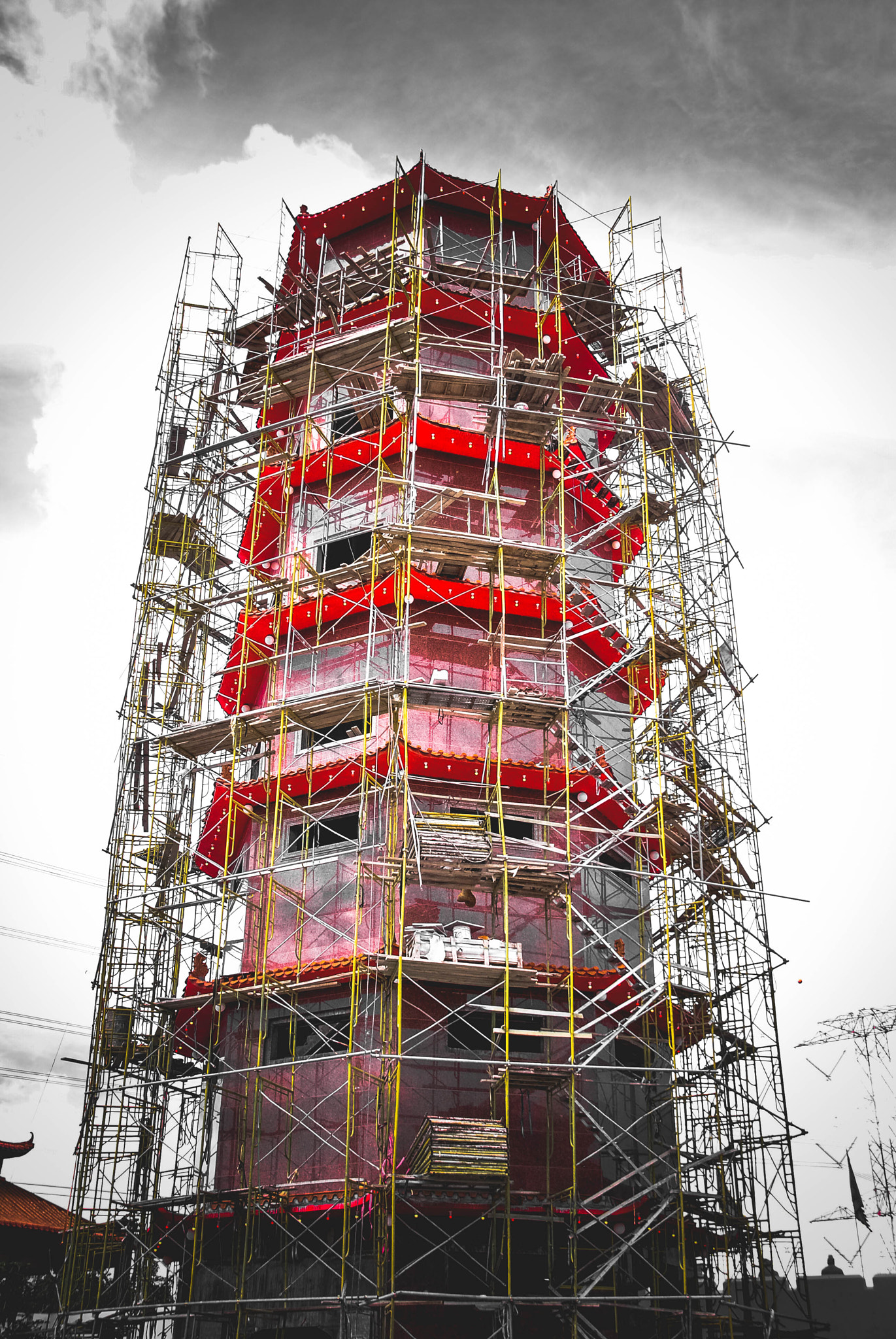 Nikon D3000 sample photo. Architecture photography