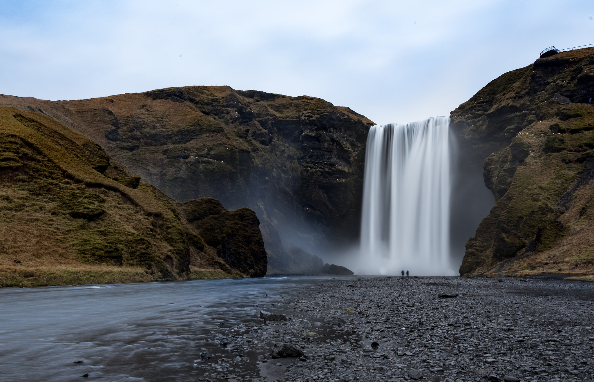 Nikon AF-S Nikkor 17-35mm F2.8D ED-IF sample photo. Skogafoss photography