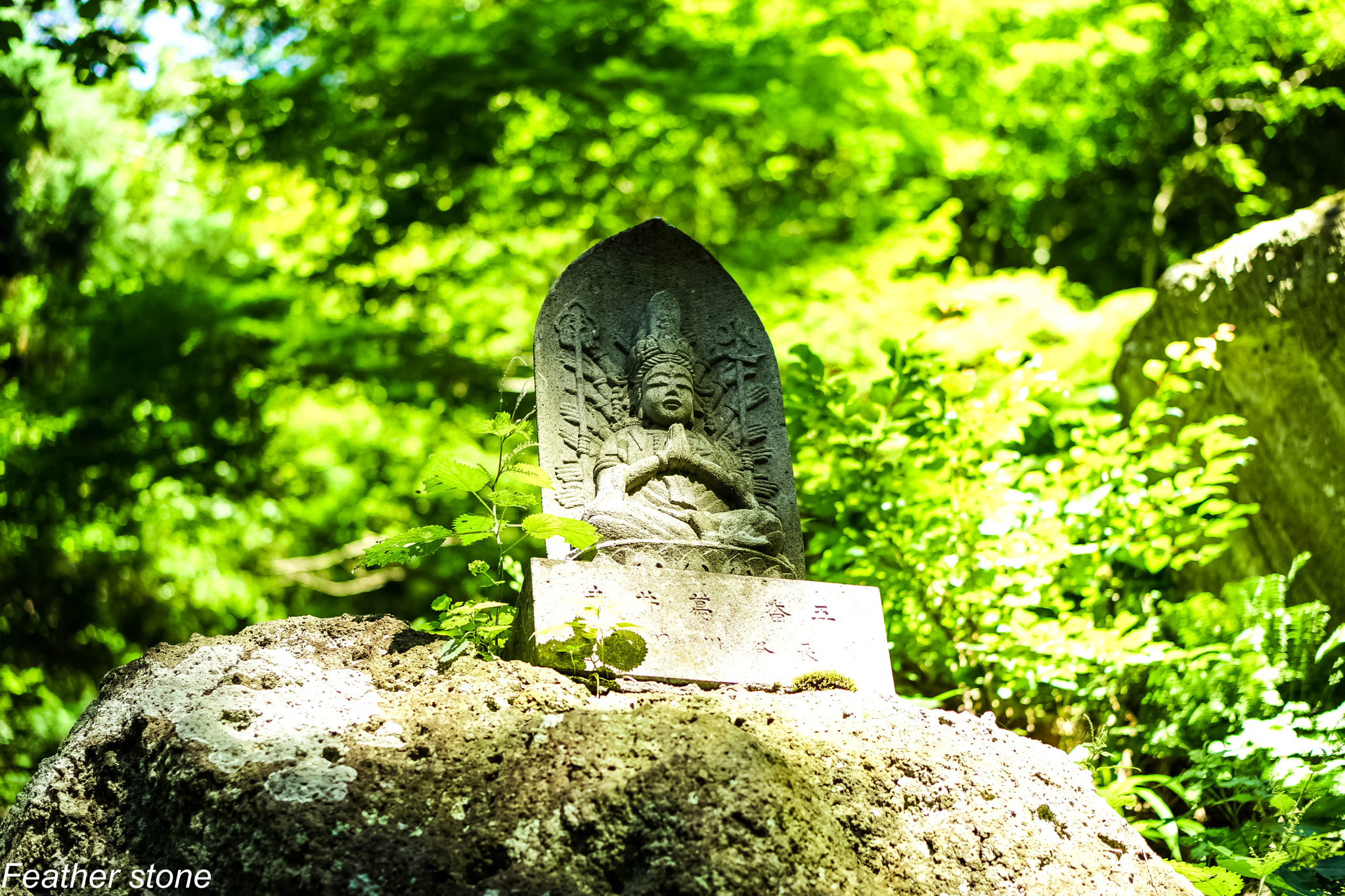 Sony Alpha NEX-7 + E 50mm F1.8 OSS sample photo. Stone buddha photography