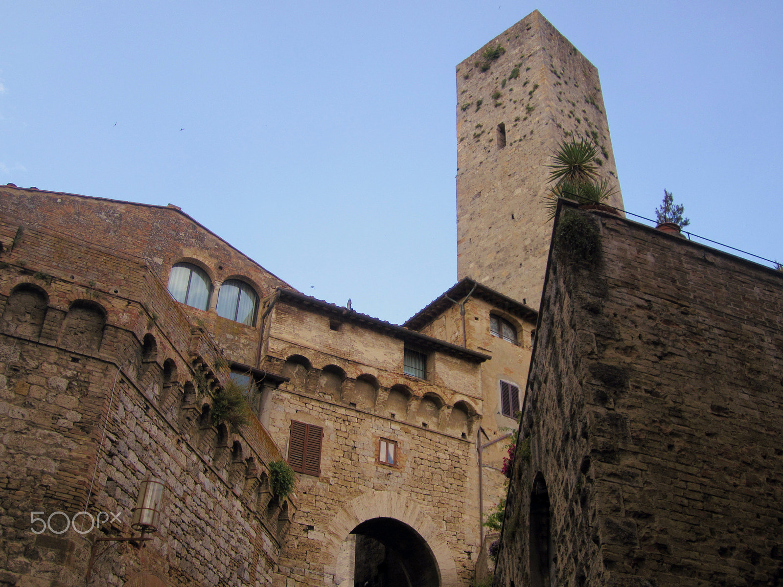 Canon PowerShot SD1400 IS (IXUS 130 / IXY 400F) sample photo. San gimignano photography