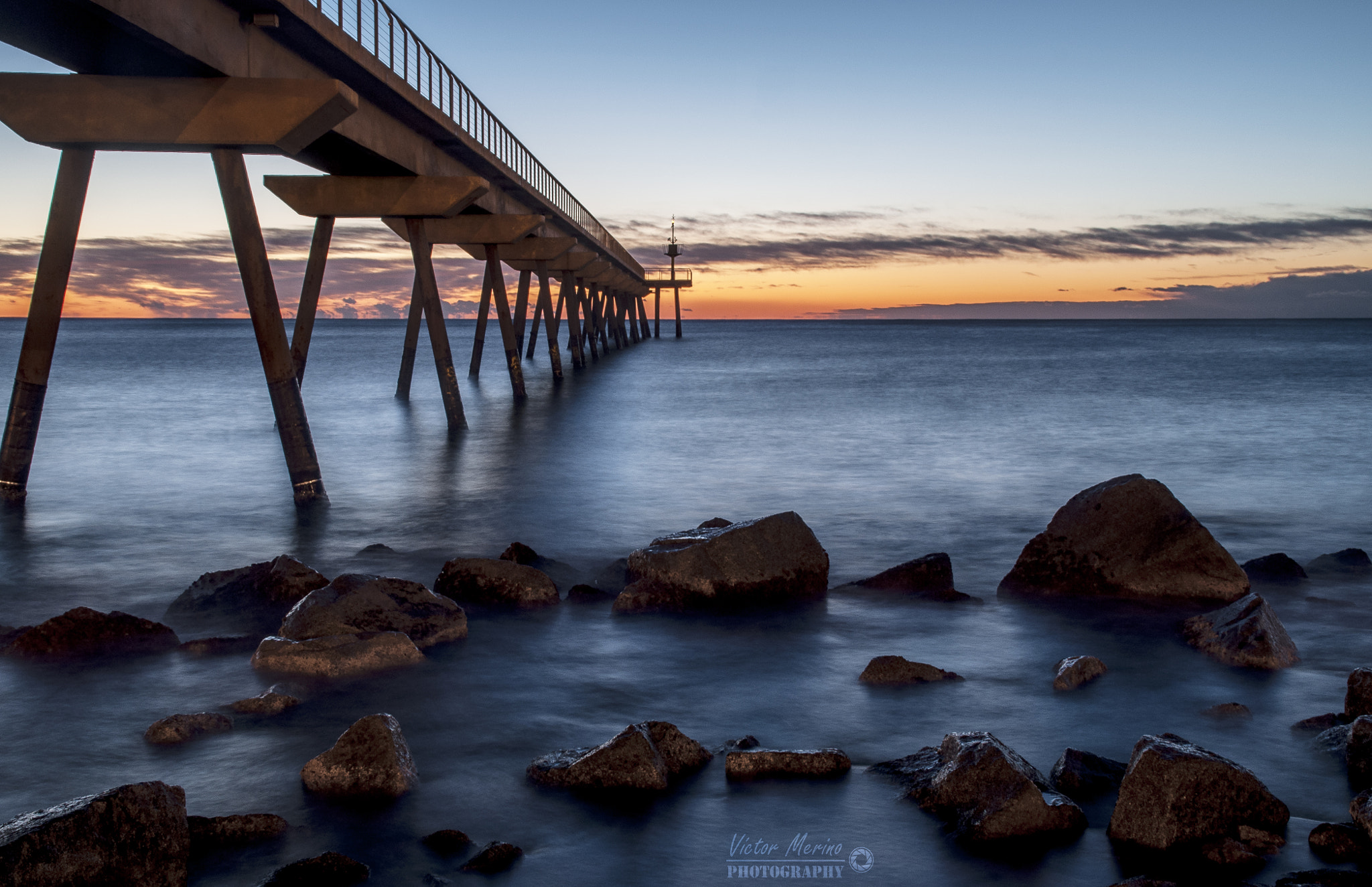Nikon D5000 sample photo. Badalona pont del petroli photography